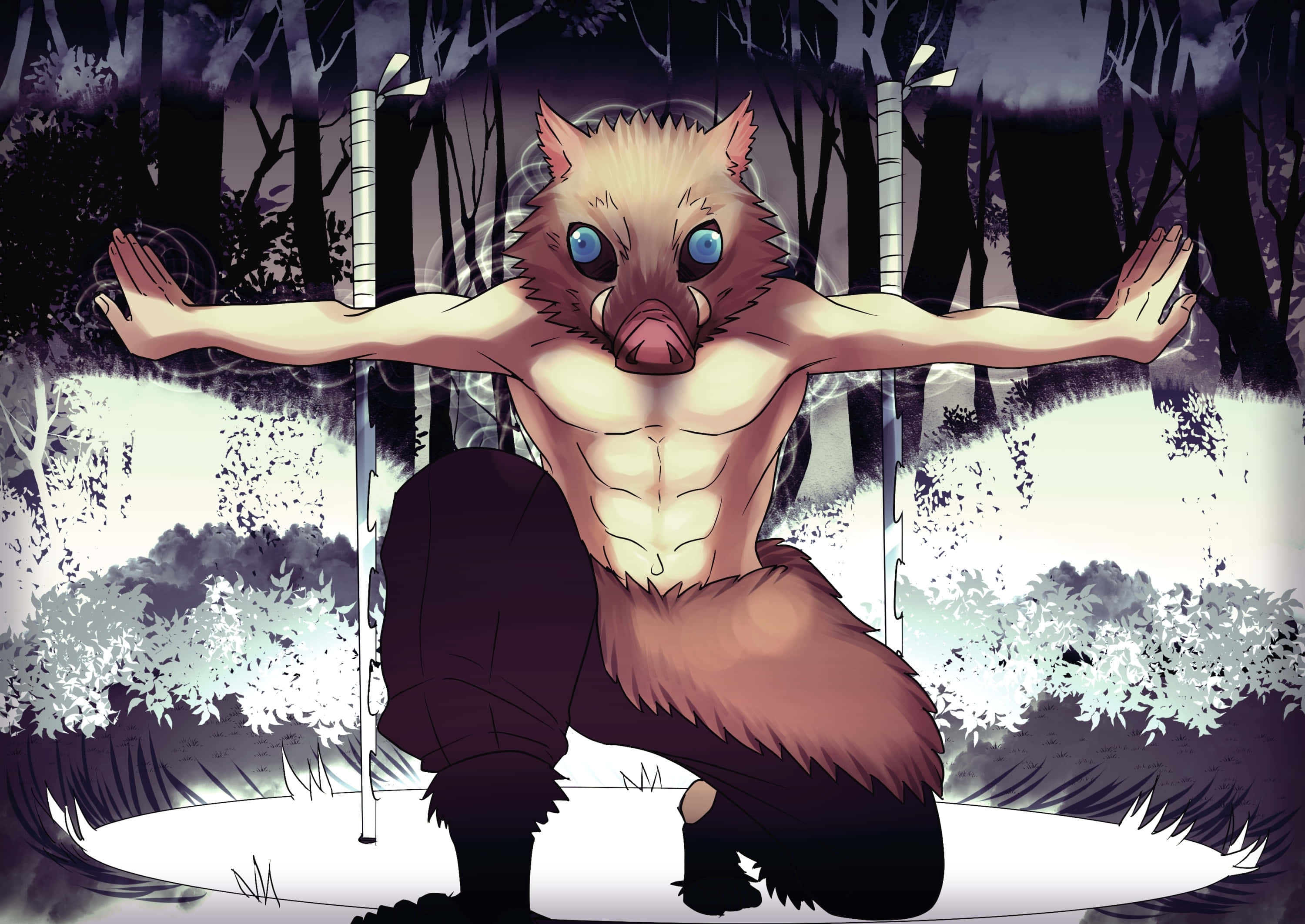 Inosuke na Nakamaskara PFP Wallpaper