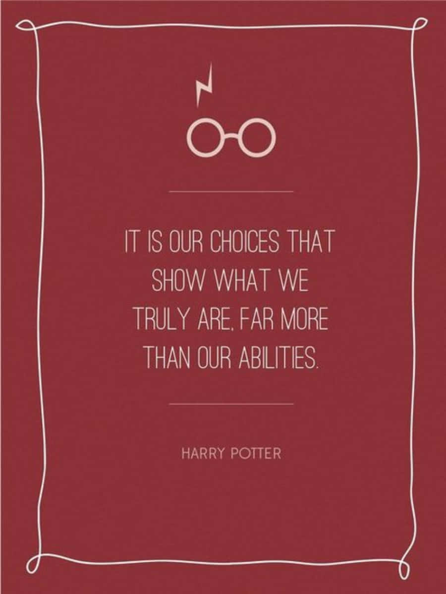 Inspirasyonal na Harry Potter Quotes Wallpaper