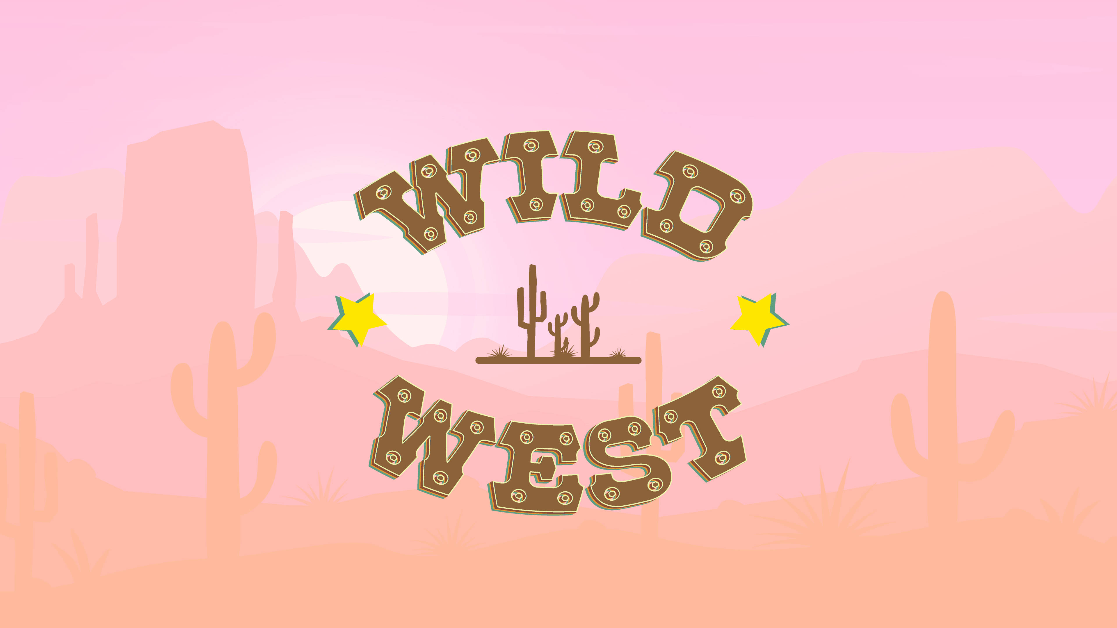 Inspirasyong Kanluraning Estetika na may Hawak ng Pagkababae Wallpaper