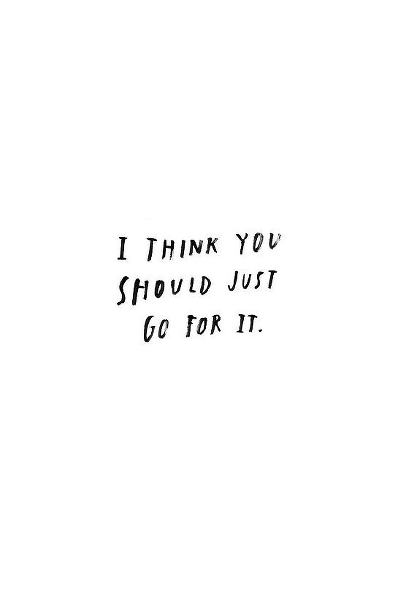 Inspirational Quote sa White Aesthetic Background Wallpaper