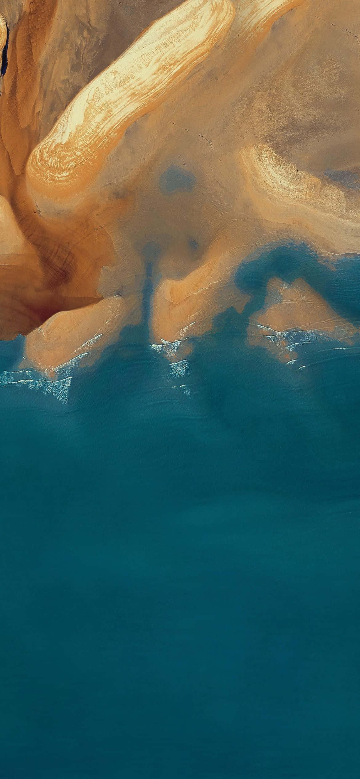 iOS 13 Beach Background Wallpaper