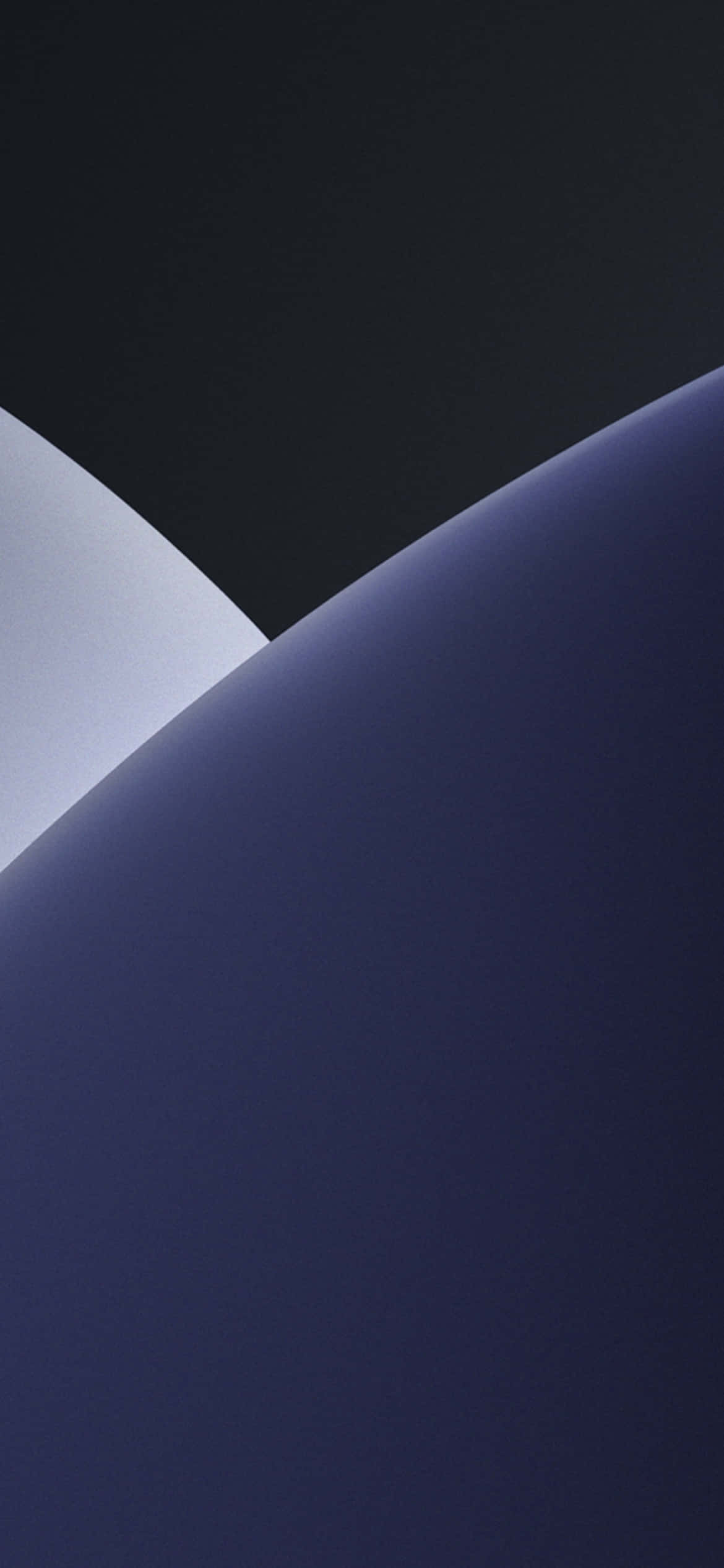 iOS 13 Black Gray Background Wallpaper