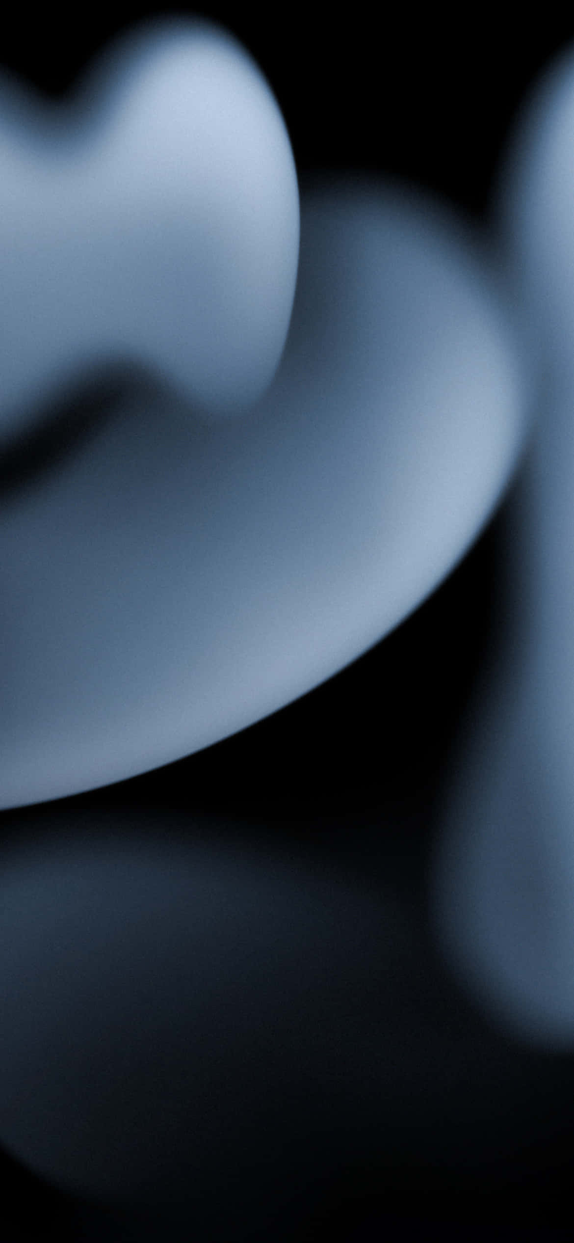 iOS 13 Gray Aesthetic Background Wallpaper