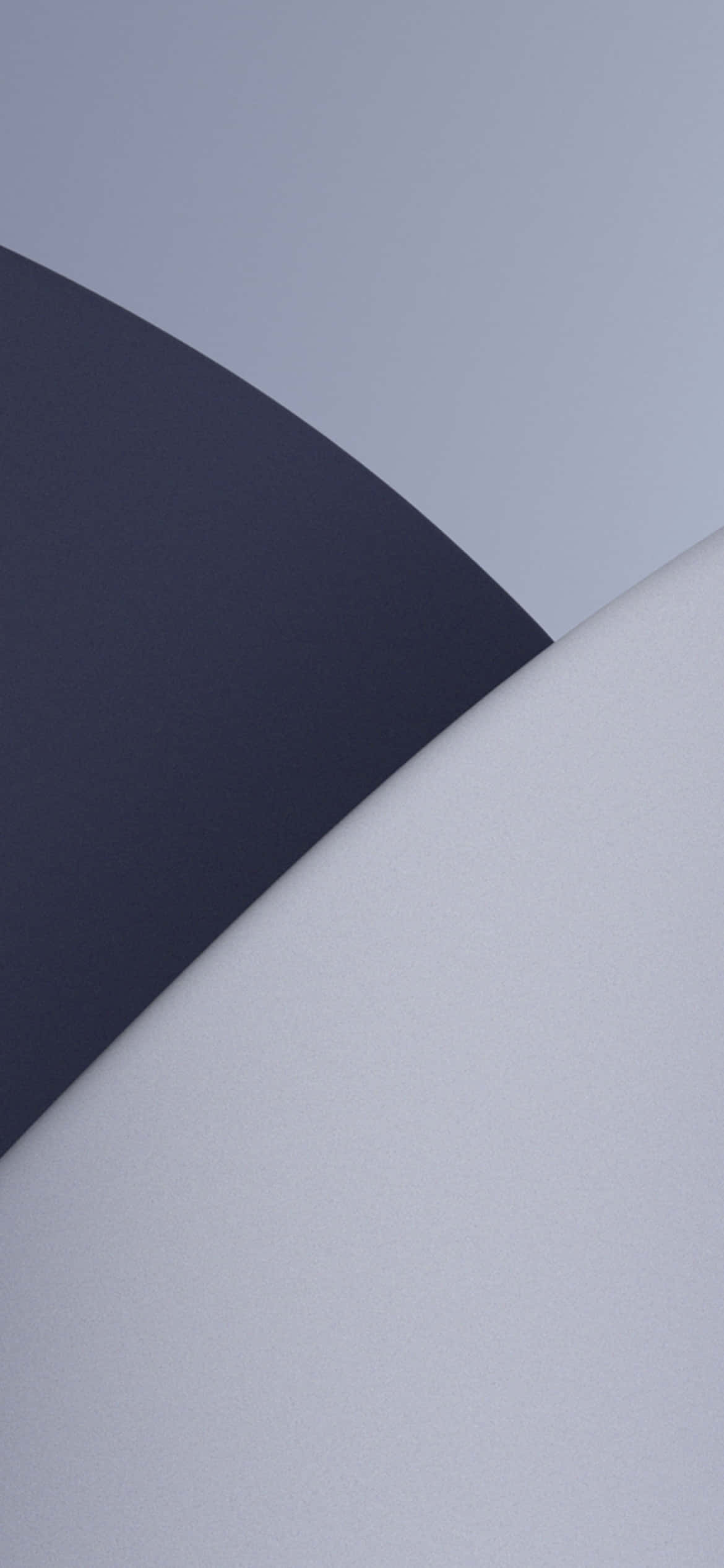 iOS 13 Gray Circle Background Wallpaper