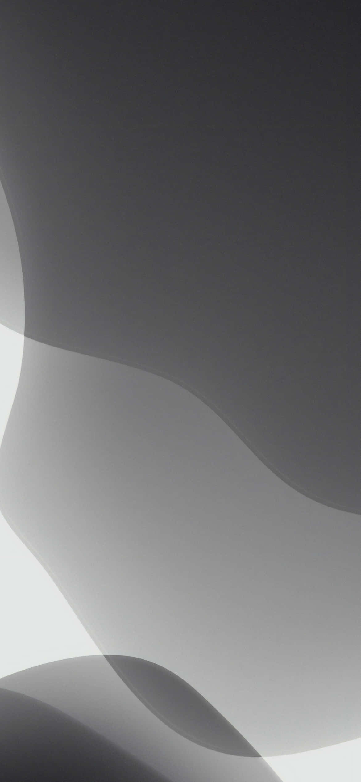 iOS 13 Light Gray Abstract Background Wallpaper