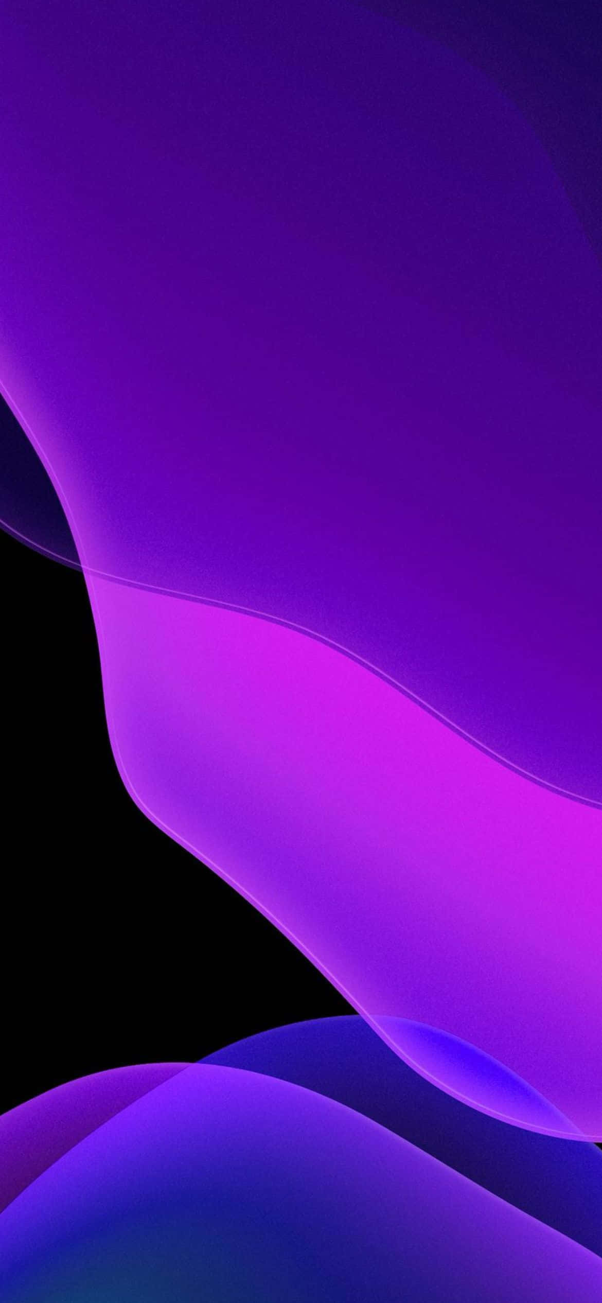 iOS 13 Lila Shades Background Wallpaper