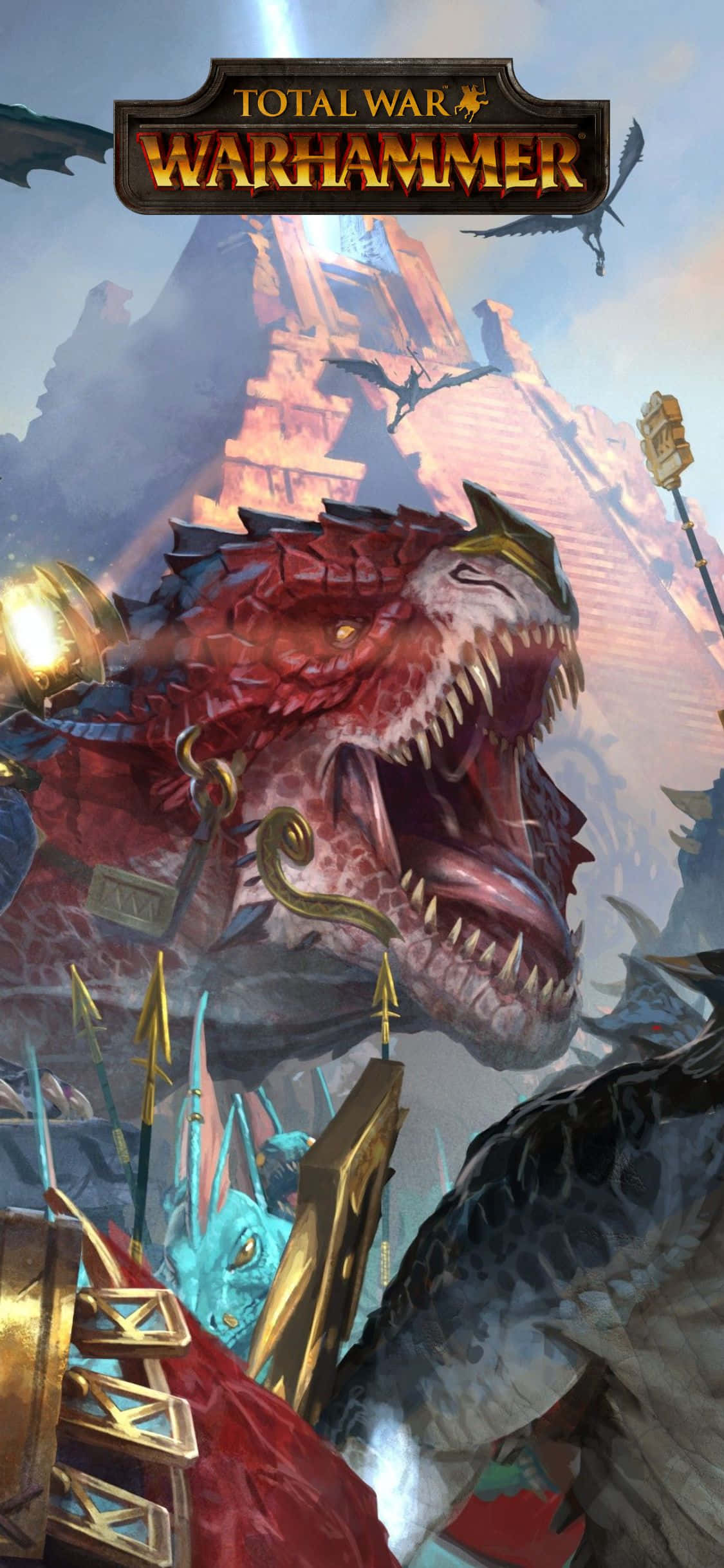 iOS gamers wage war in Total War Warhammer Wallpaper