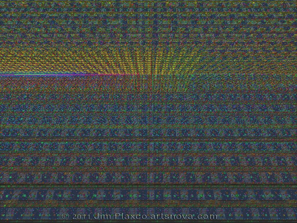 iPad Algorithmic Art Gallery Wallpaper