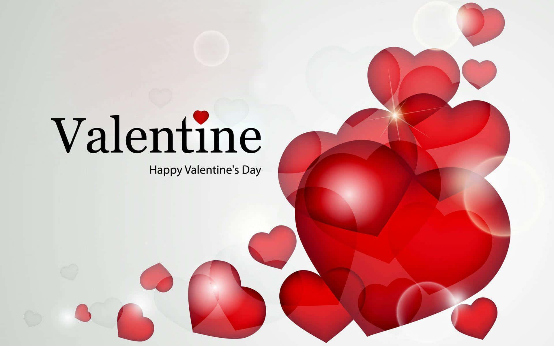 Ipagdiwang ang Cute na Araw ng mga Puso na may Matamis na Ligaya Wallpaper