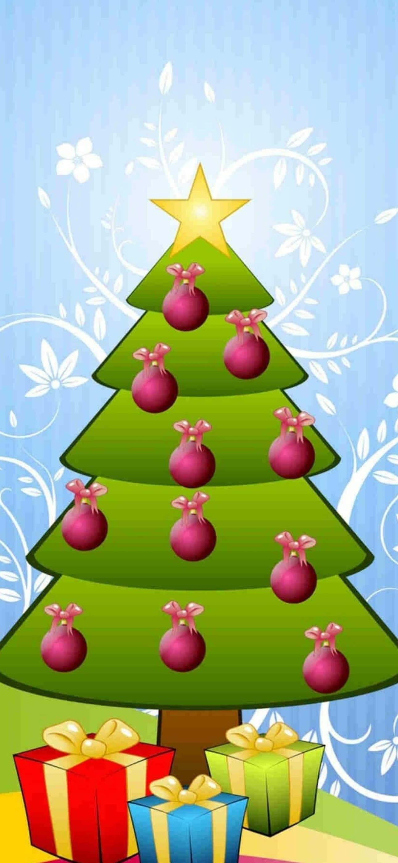 Ipagdiwang ang Diwa ng Pasko Gamit ang Isang Maligayang iPhone Wallpaper