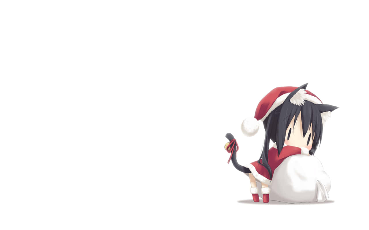 Ipagdiwang ang diwa ng Pasko na may pagmamahal at tawanan! Wallpaper