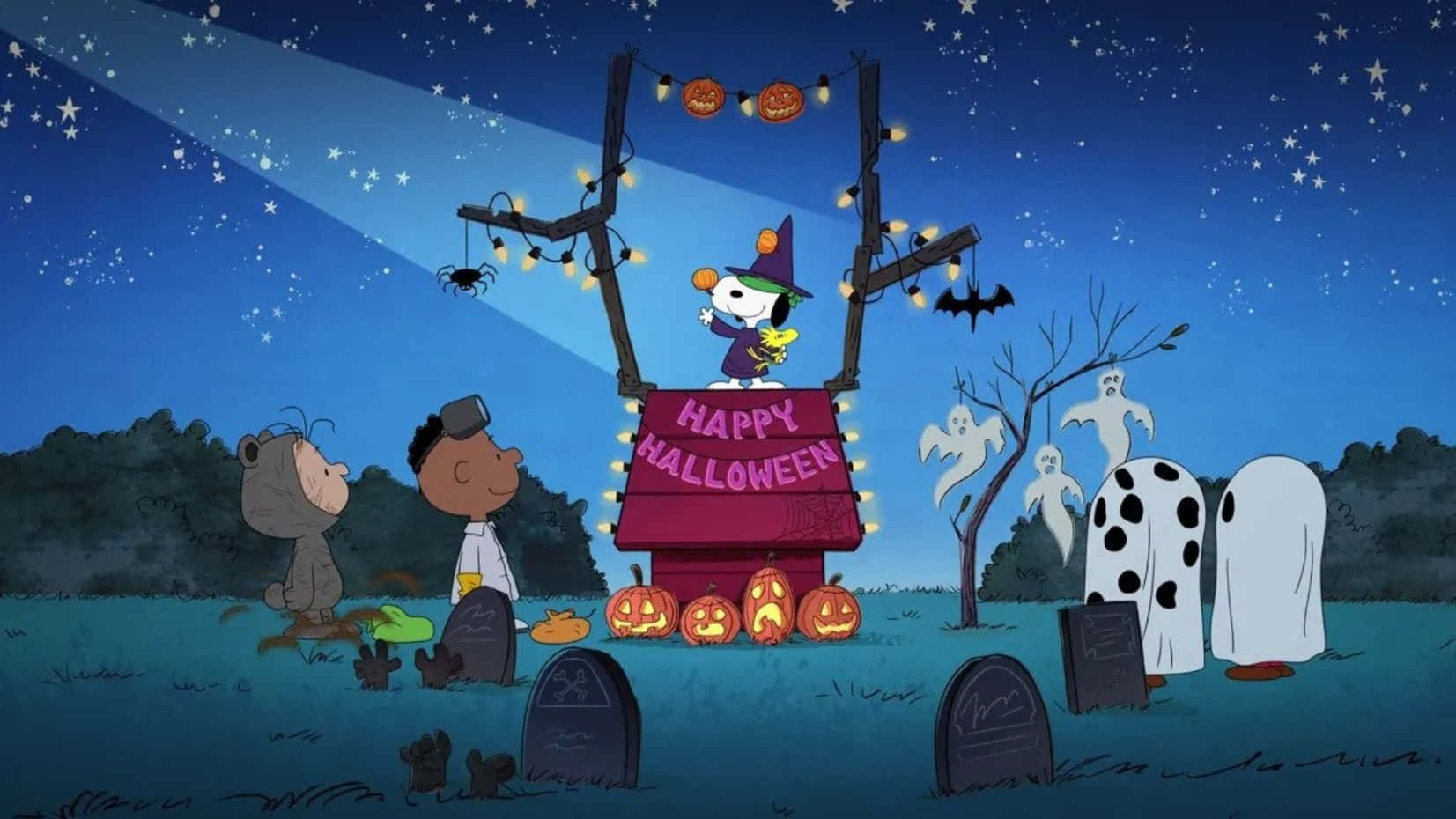 Ipagdiwang ang Halloween kasama si Charlie Brown Wallpaper