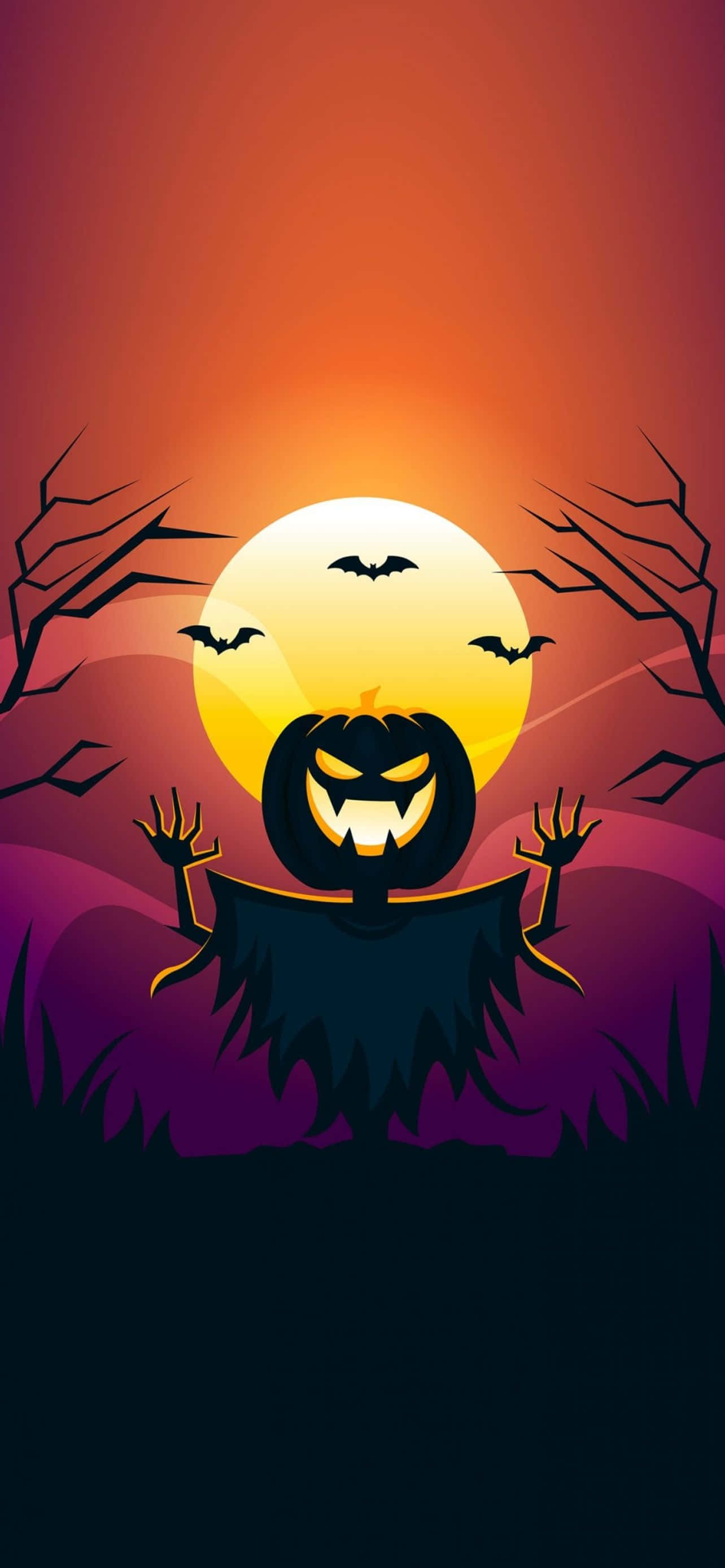 Ipagdiwang ang Halloween gamit ang iPhone, Trick or Treat! Wallpaper