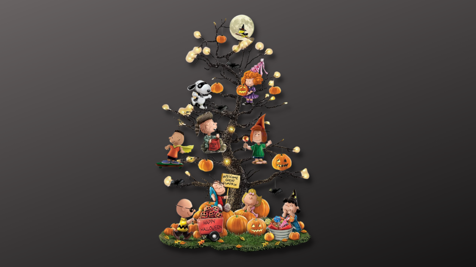 Ipagdiwang ang Halloween kasama si Charlie Brown! Wallpaper