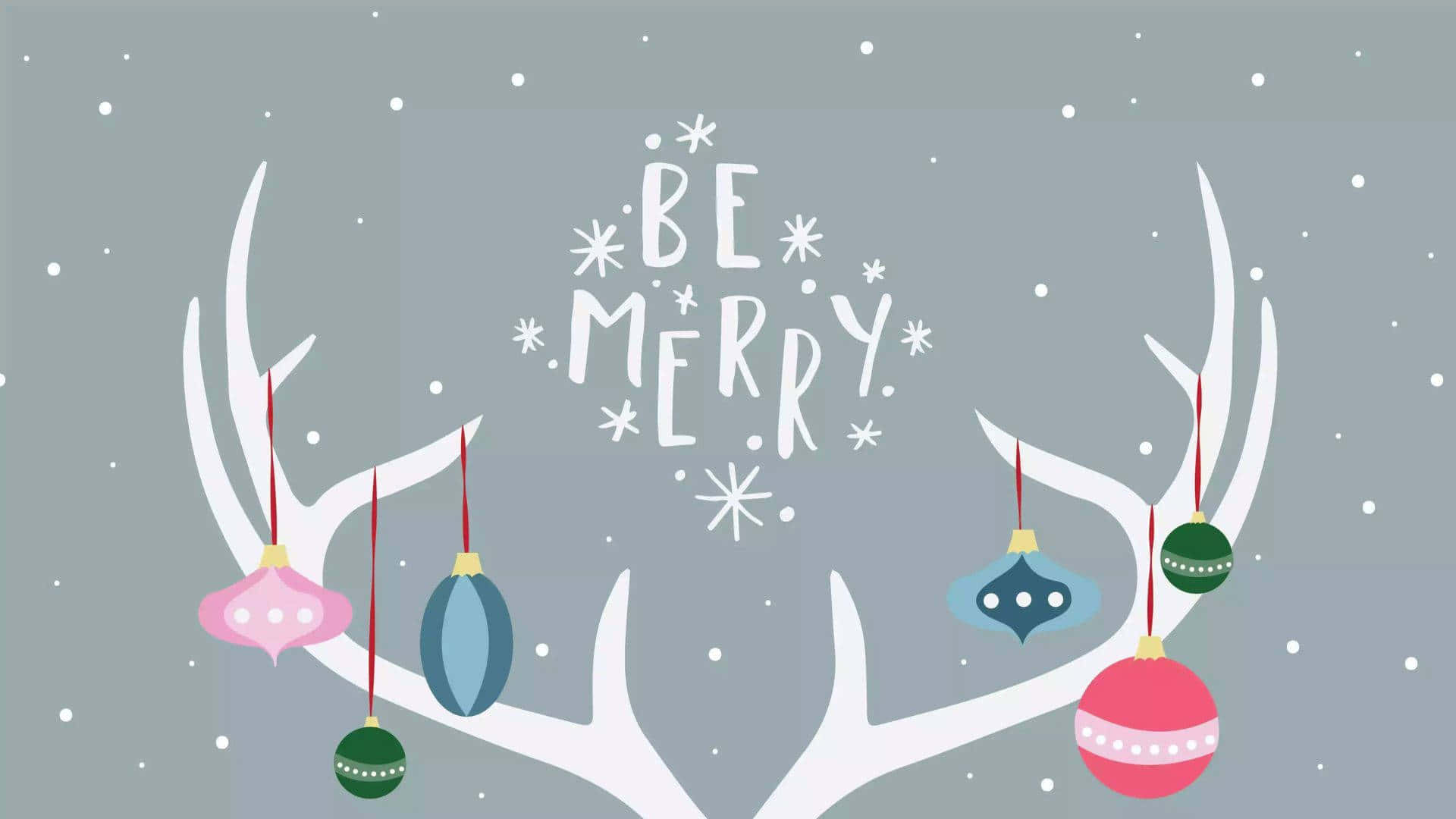 Ipagdiwang ang kapaskuhan gamit ang kaibig-ibig na background na ito para sa Pasko Wallpaper