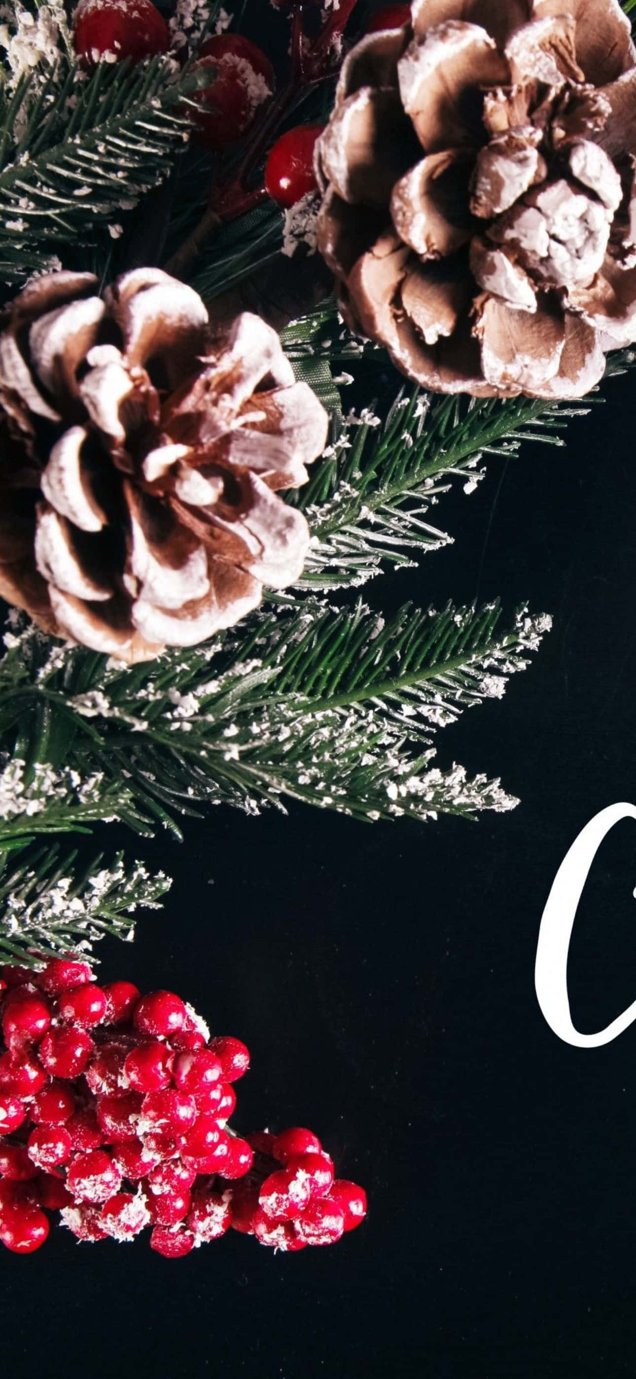 Ipagdiwang ang kapaskuhan gamit ang kaakit-akit na background ng iPhone na may temang Pasko Wallpaper