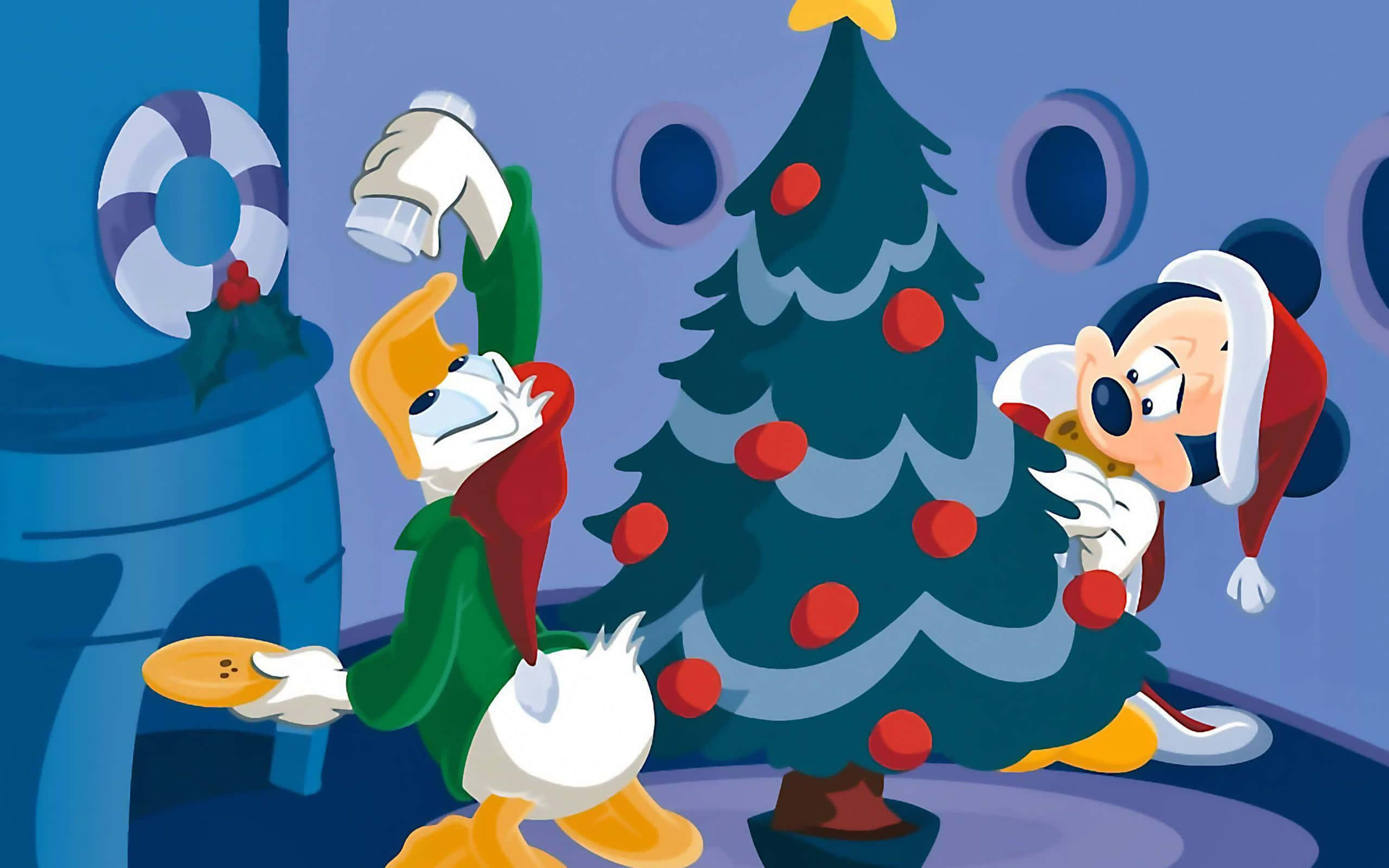 Ipagdiwang ang Mahiwagang Panahon ng Taon kasama ang Disney! Wallpaper
