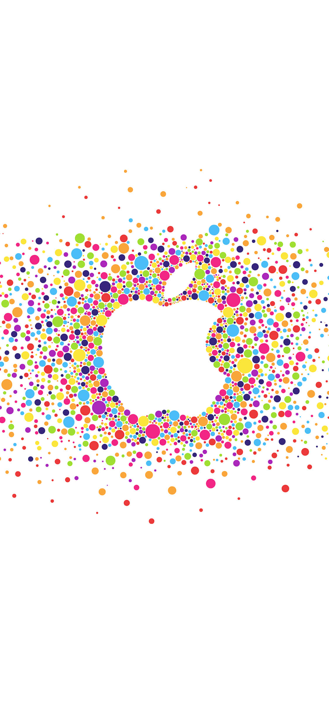 Ipagdiwang ang mga Kulay ng Buhay gamit ang Rainbow iPhone Wallpaper