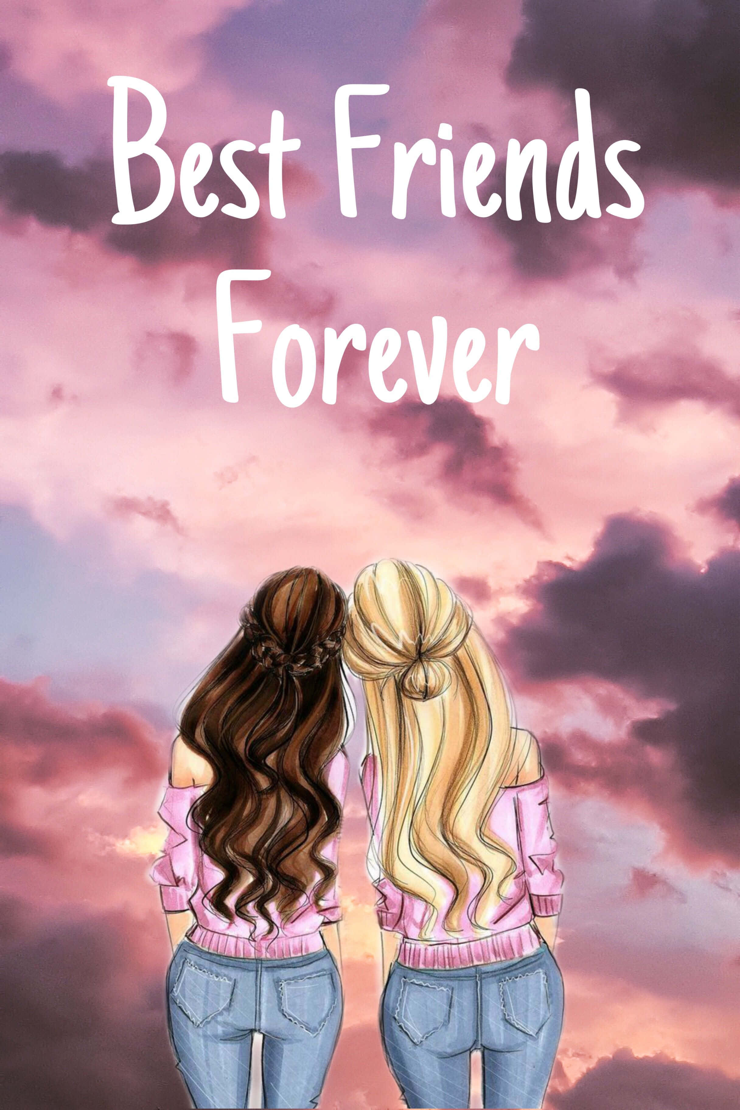 Ipagdiwang ang pagkakaibigan kasama si Bestie Wallpaper