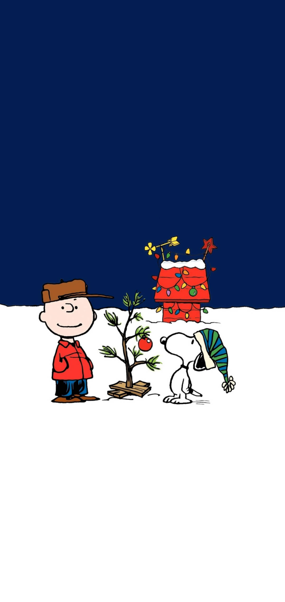 Ipagdiwang ang Panahon ng Pasko kasama si Snoopy Wallpaper