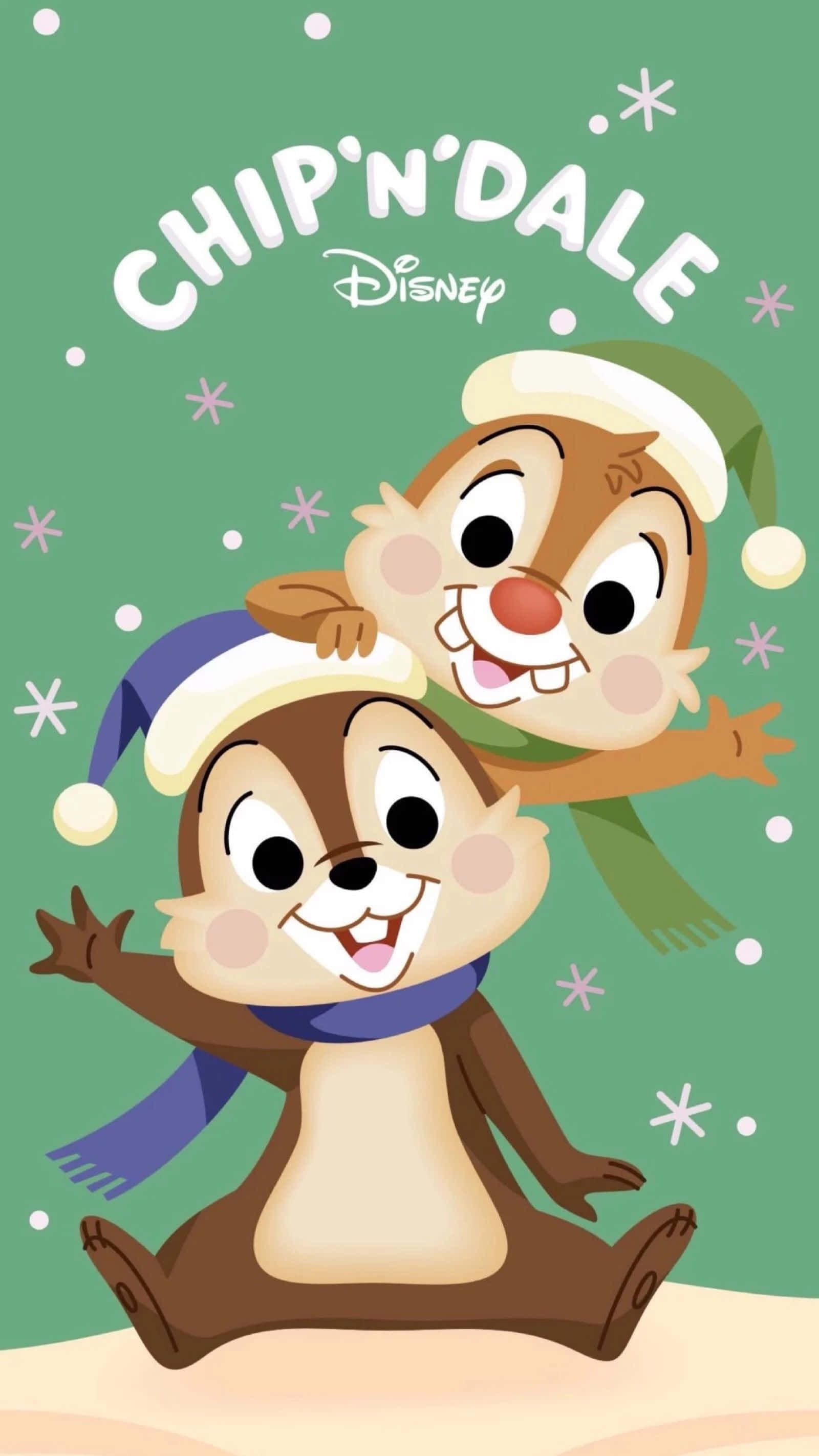 Ipagdiwang ang Pasko kasama ang mga Minamahal na Karakter ng Disney! Wallpaper
