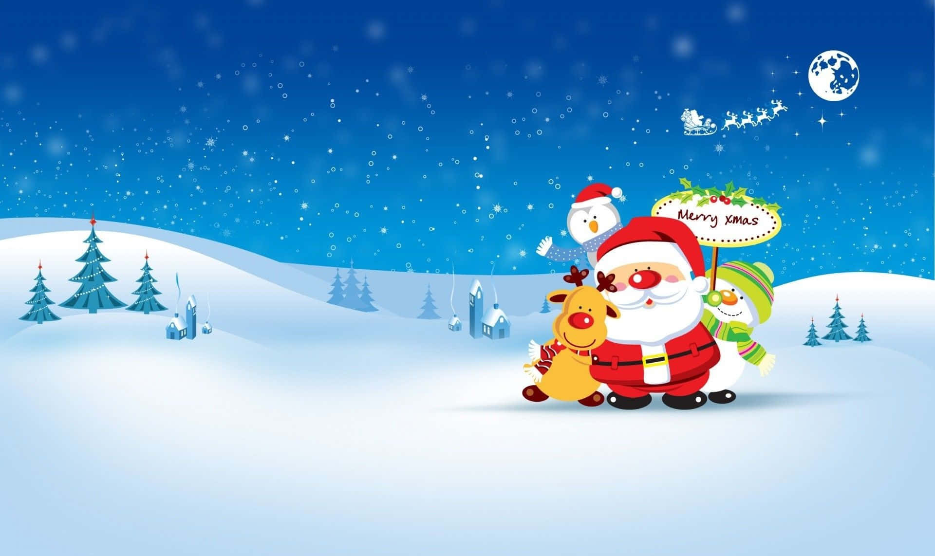 Ipagdiwang ang Pasko na may Kasiyahan Wallpaper