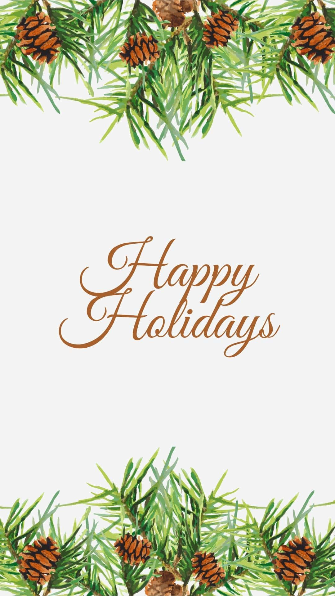 Ipagdiwang ang Pasko na may Masayang Display sa Telepono Wallpaper