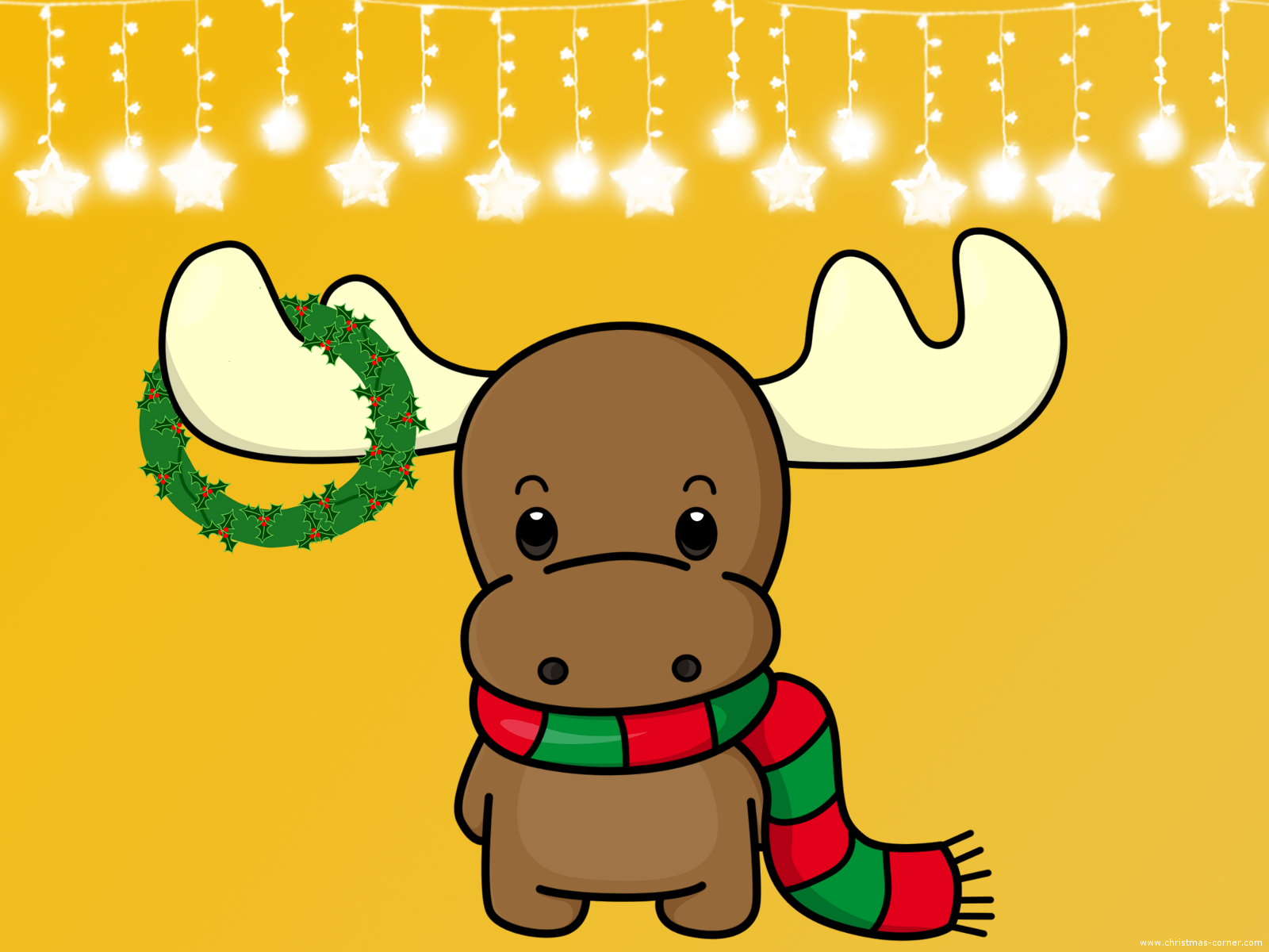 Ipagdiwang ang Pasko nang may Kasimplehan gamit ang Masayang Eksena ng Pasko Wallpaper