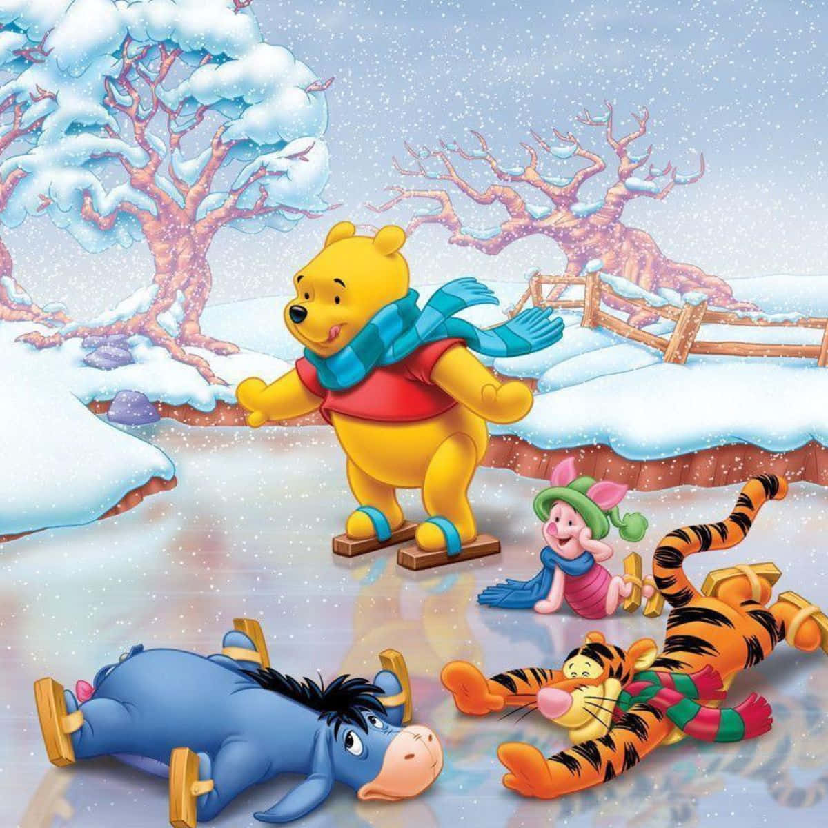 Ipagdiwang ang Sakit ng Pasko kasama ang Disney Wallpaper