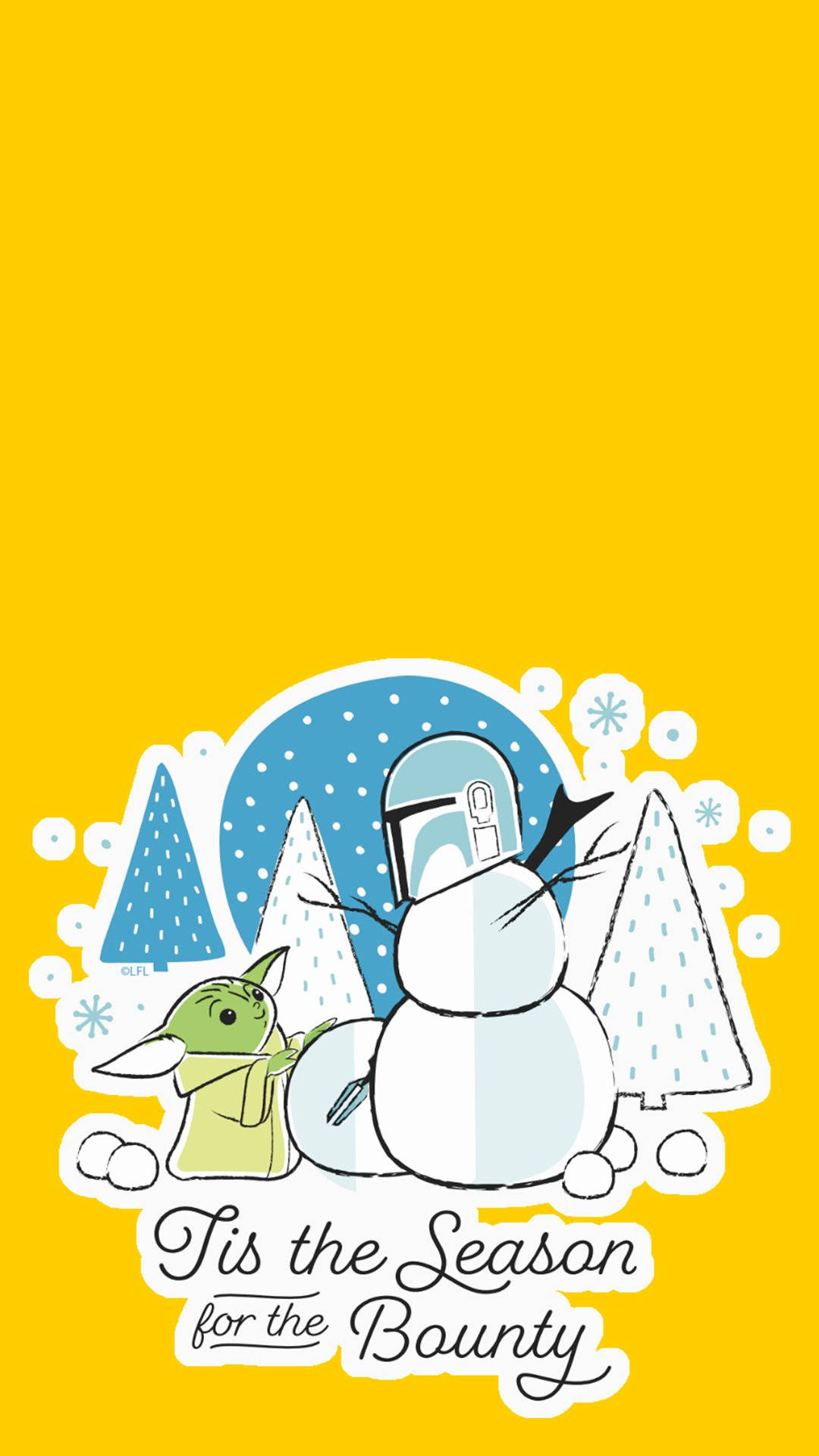 Ipagdiwang ang Star Wars sa Panahon ng Pasko Wallpaper