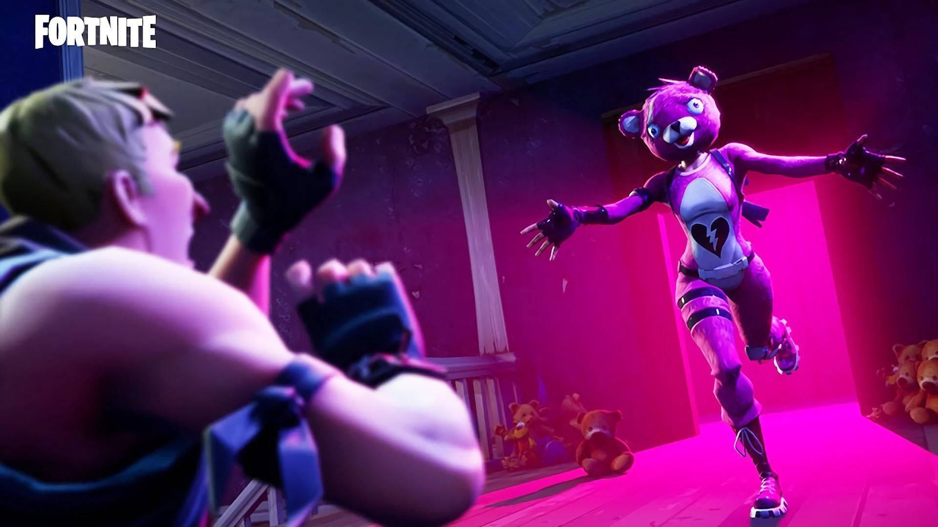 Ipagdiwang ang Victory Royale kasama ang Cuddle Team Leader! Wallpaper