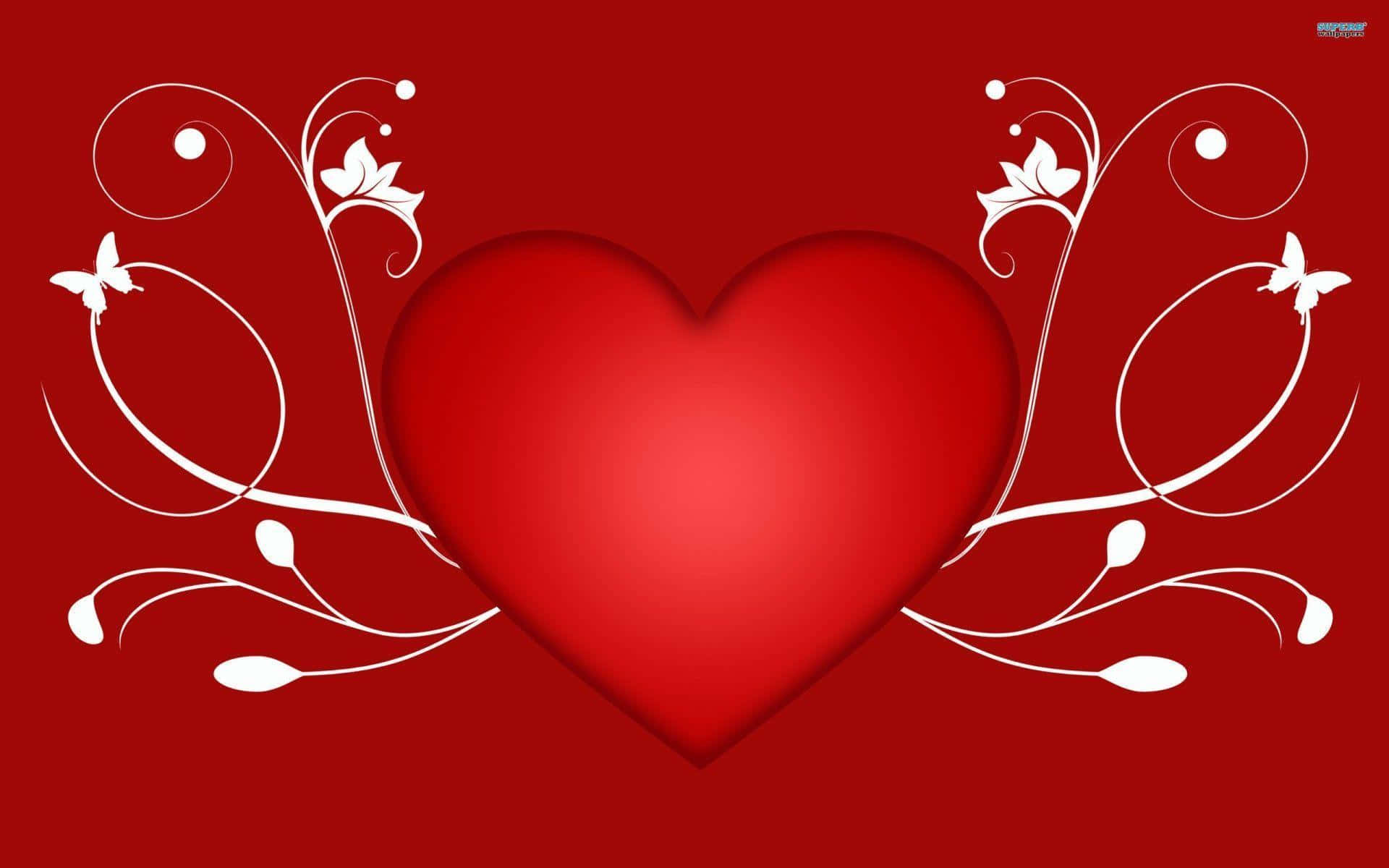 Ipahayag ang iyong pagmamahal gamit ang taos-pusong regalo ng isang hugis-pusong lobo. Wallpaper