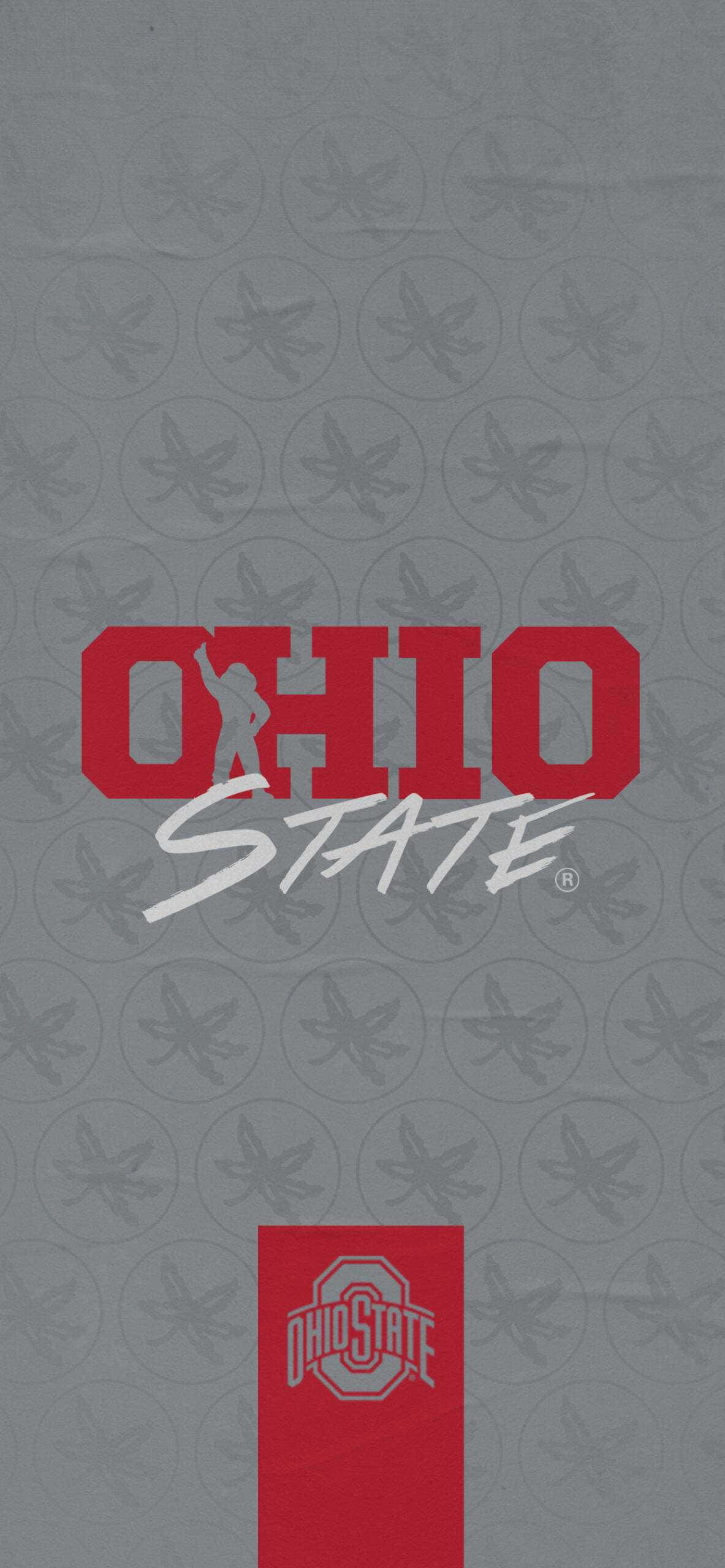 Ipakita ang iyong spirit—Ohio State Football sa iPhone Wallpaper