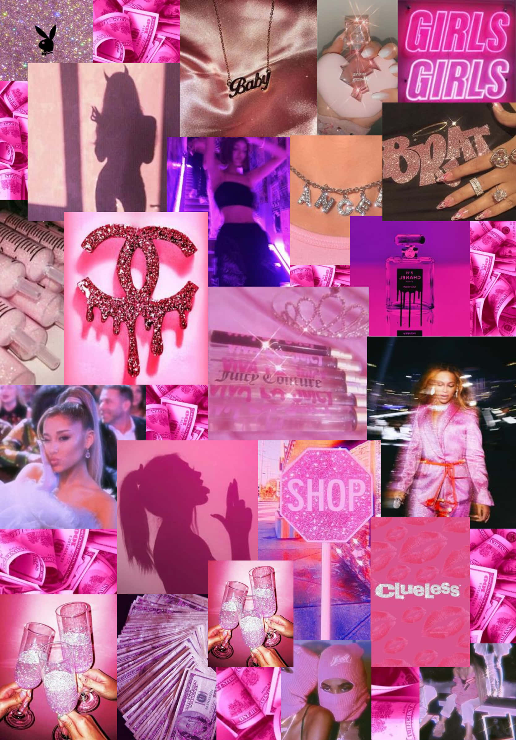 Ipakita ang Iyong Natatanging Kakaiba - Baddie Aesthetic na Larawan Wallpaper