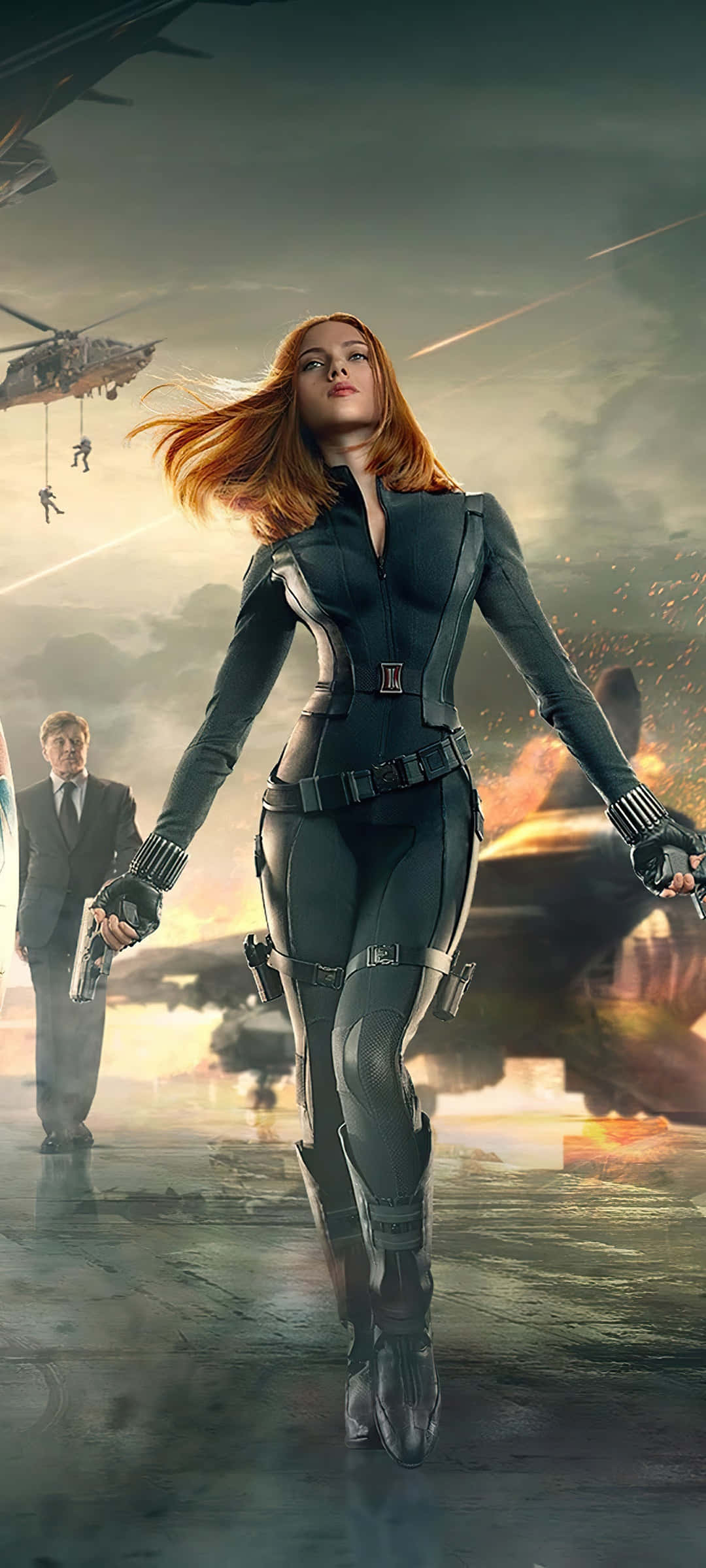 Ipakita ang iyong patriotism kasama si Captain America Wallpaper