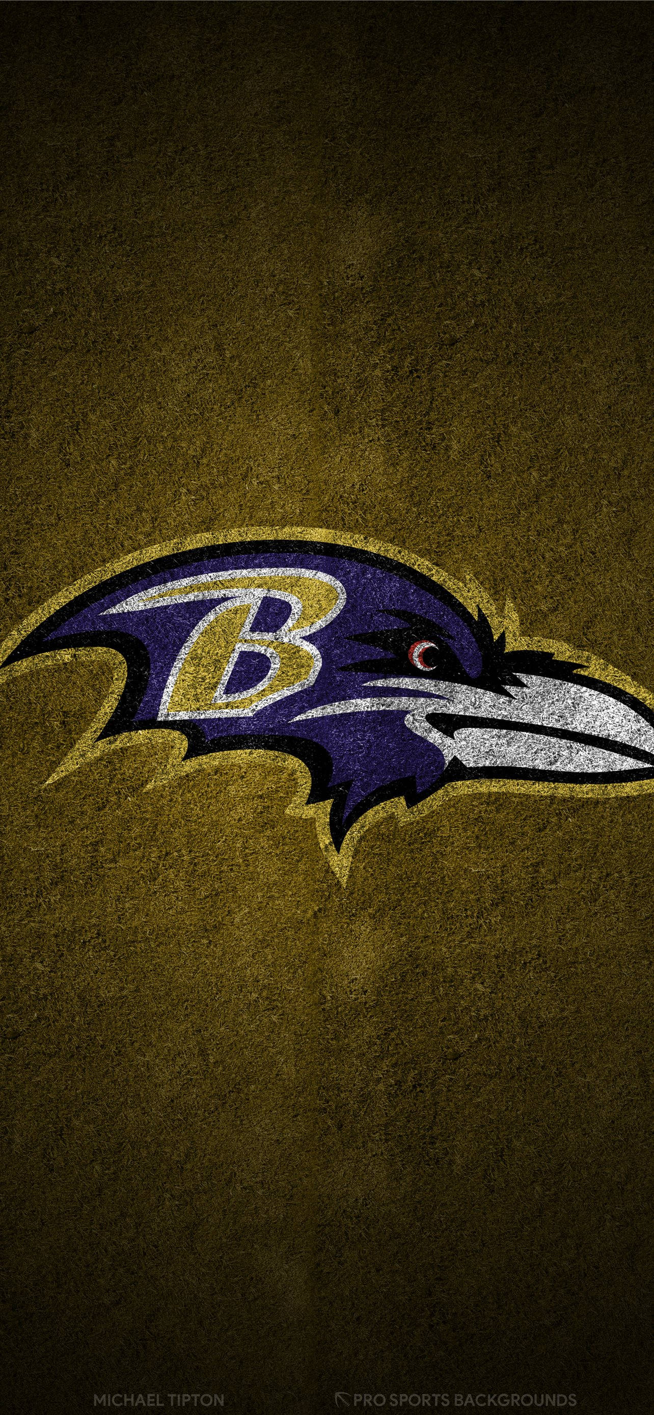 Ipakita ang iyong suporta para sa Baltimore Ravens gamit ang isang iPhone Wallpaper
