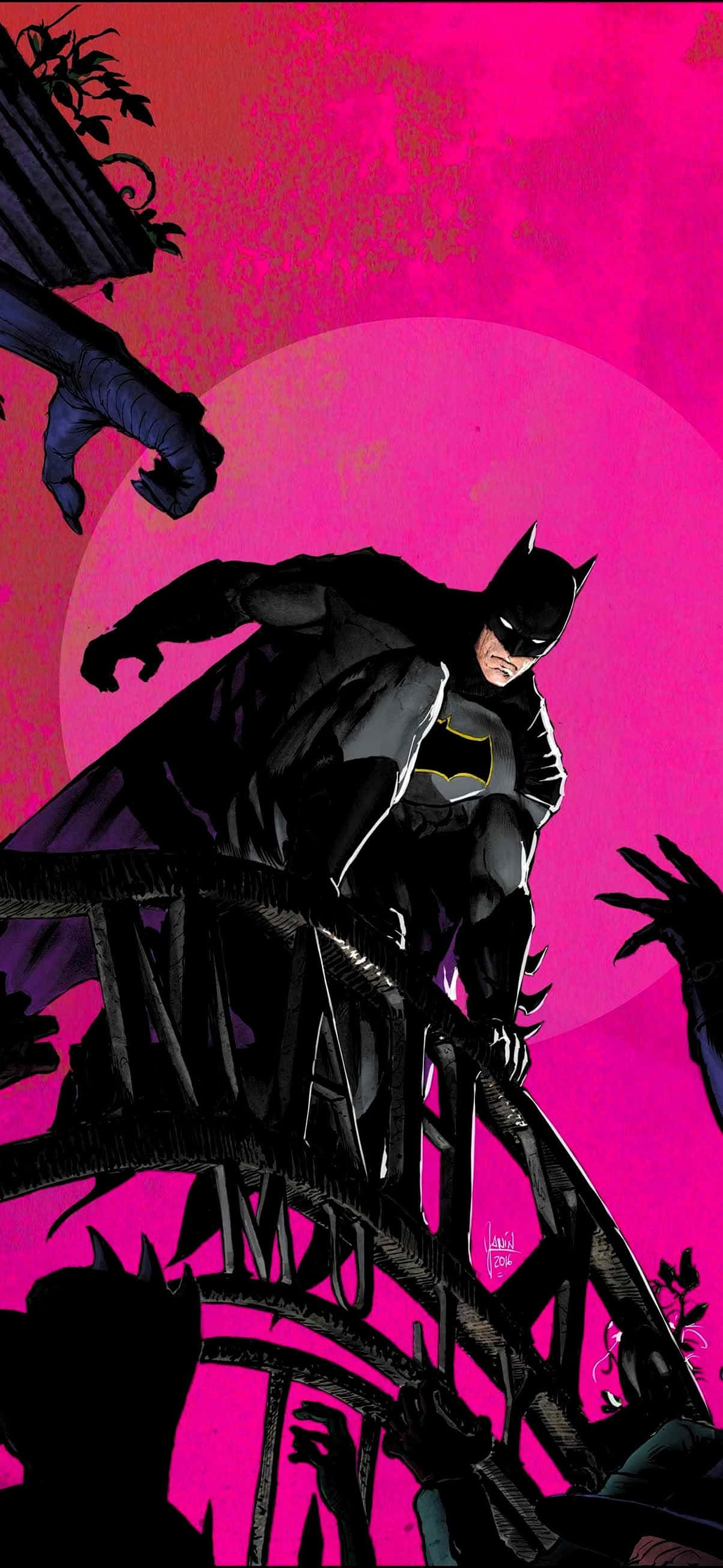 Iparada ang iyong geek cred gamit ang kahanga-hangang Batman iPhone Wallpaper