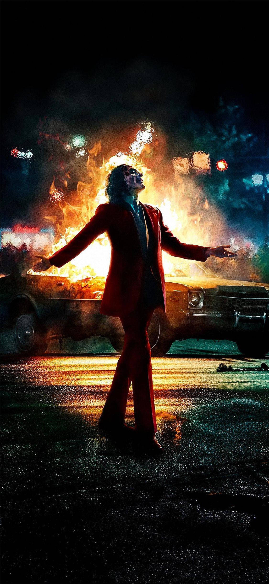 iPhone 11 Pro Max Joker Movie Wallpaper