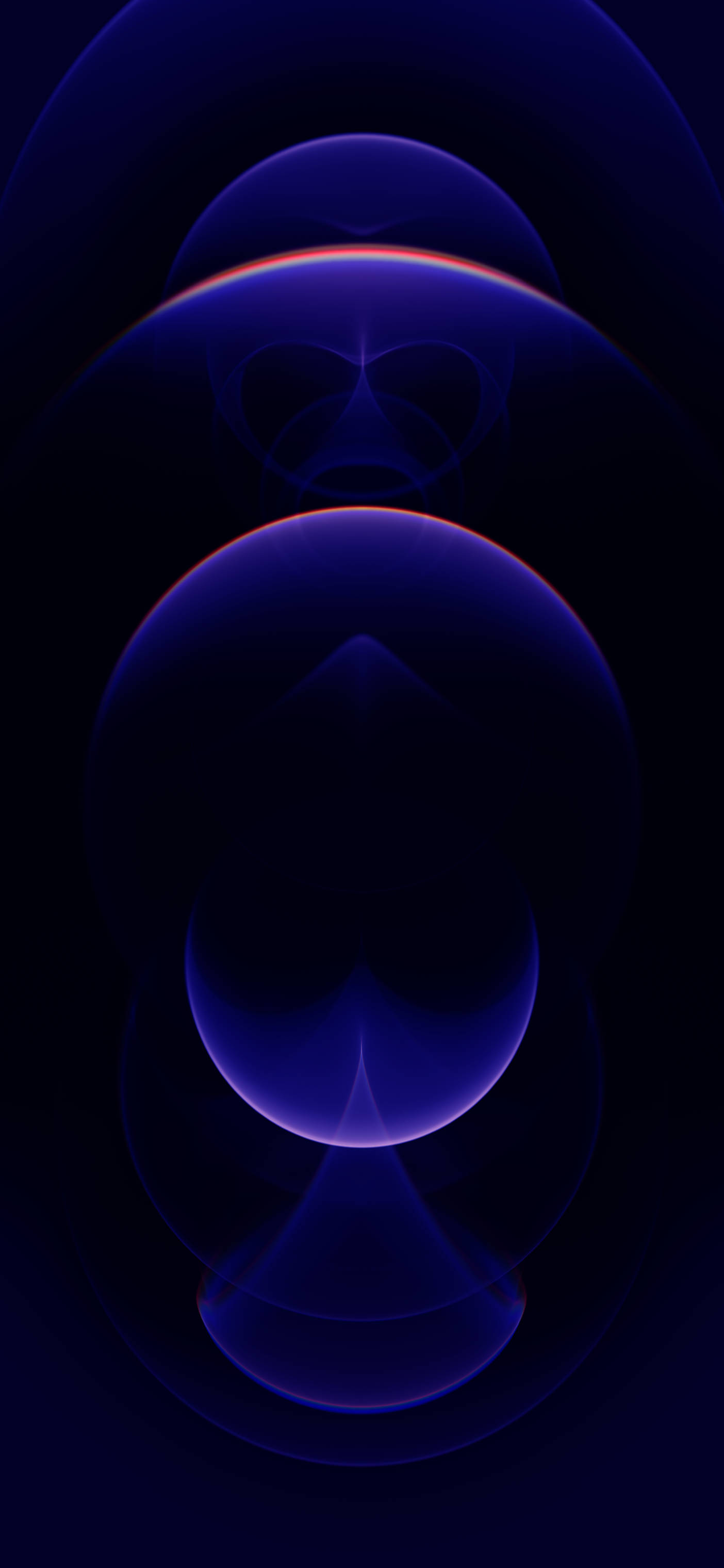 iPhone 12 Pro Purple Light Wallpaper