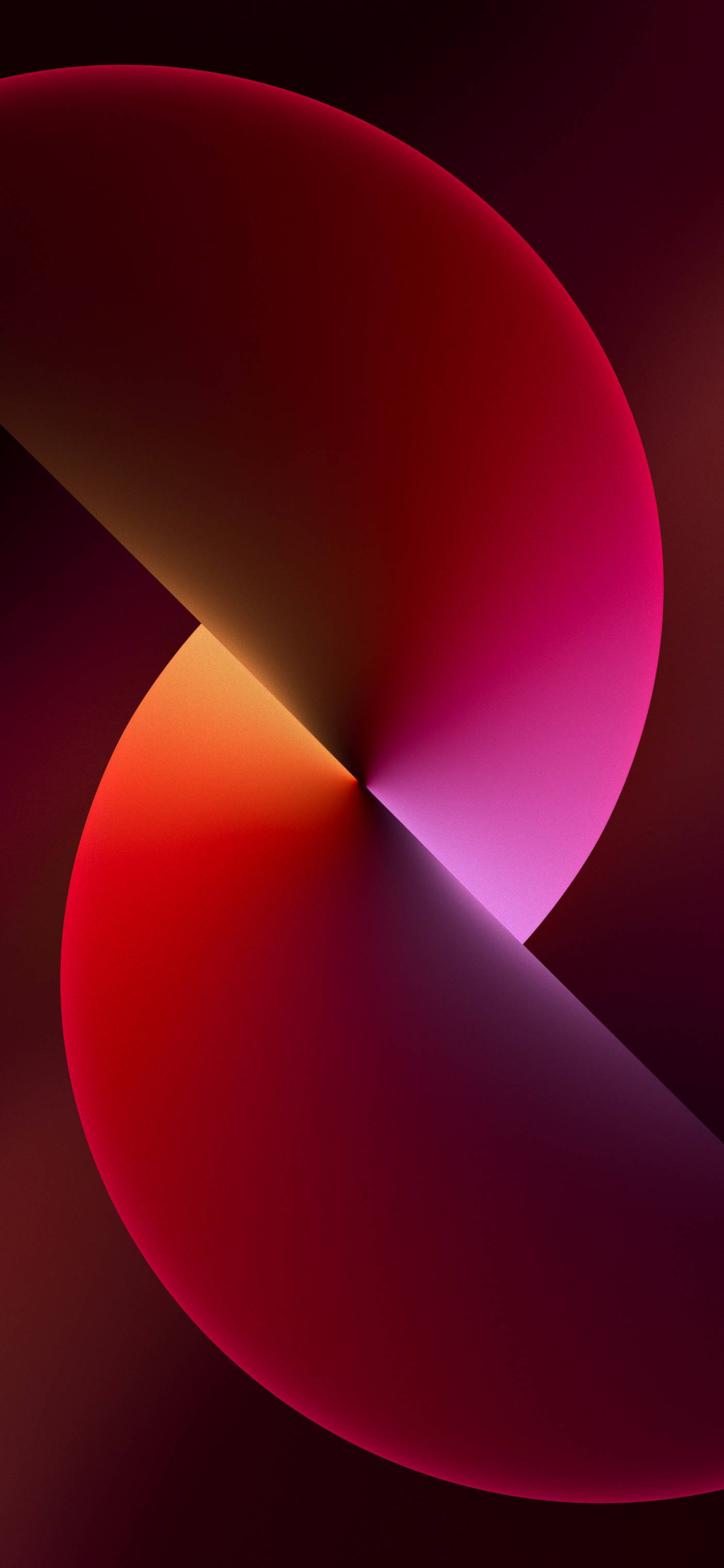 iPhone 13 Dark Red Wallpaper