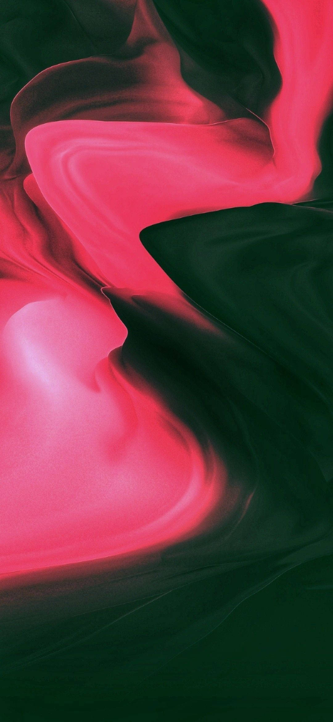 iPhone 13 iOS Pink Smoke Wallpaper