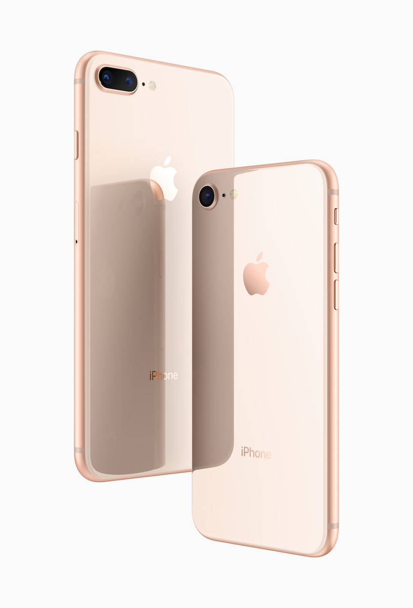 iPhone 8 Rose Gold Wallpaper