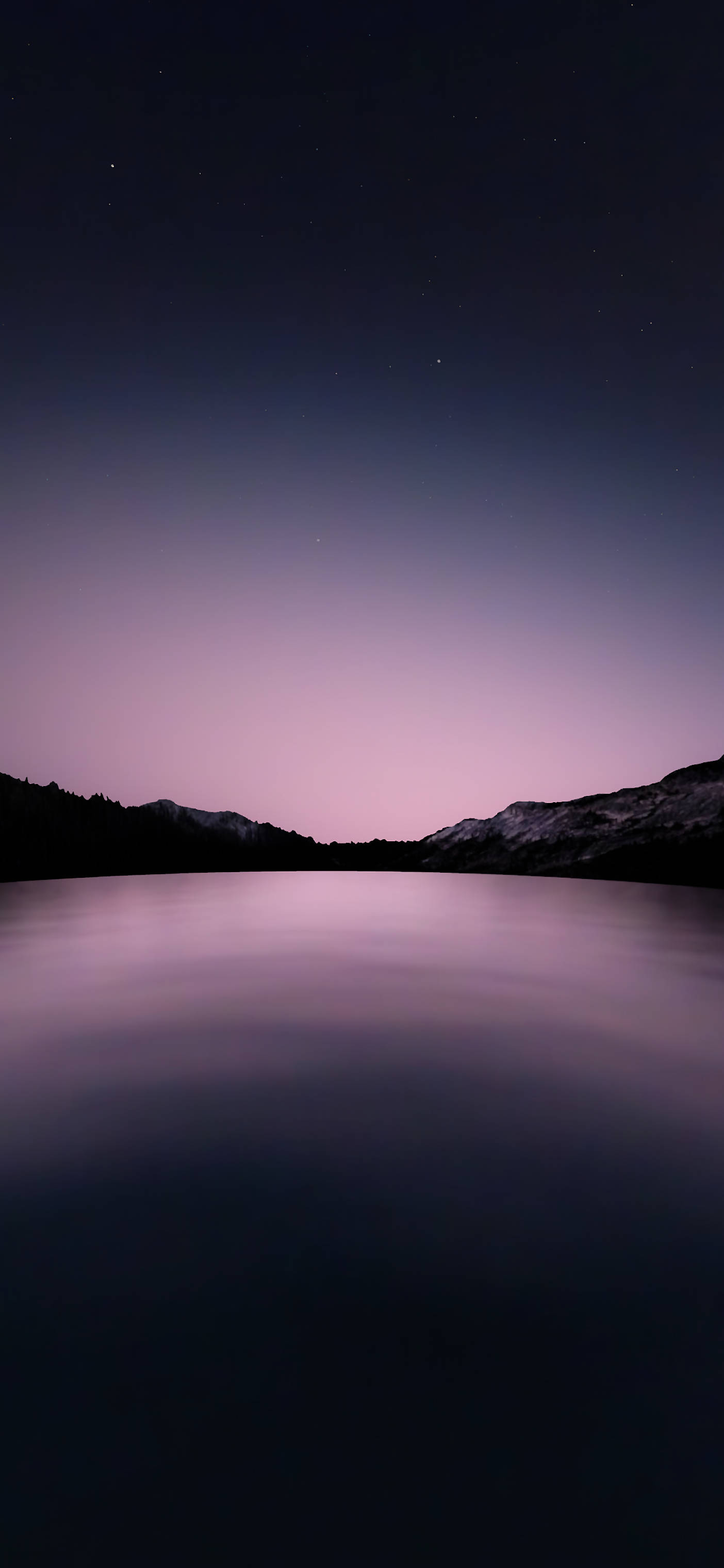 iPhone California Purple Themed Sky Wallpaper