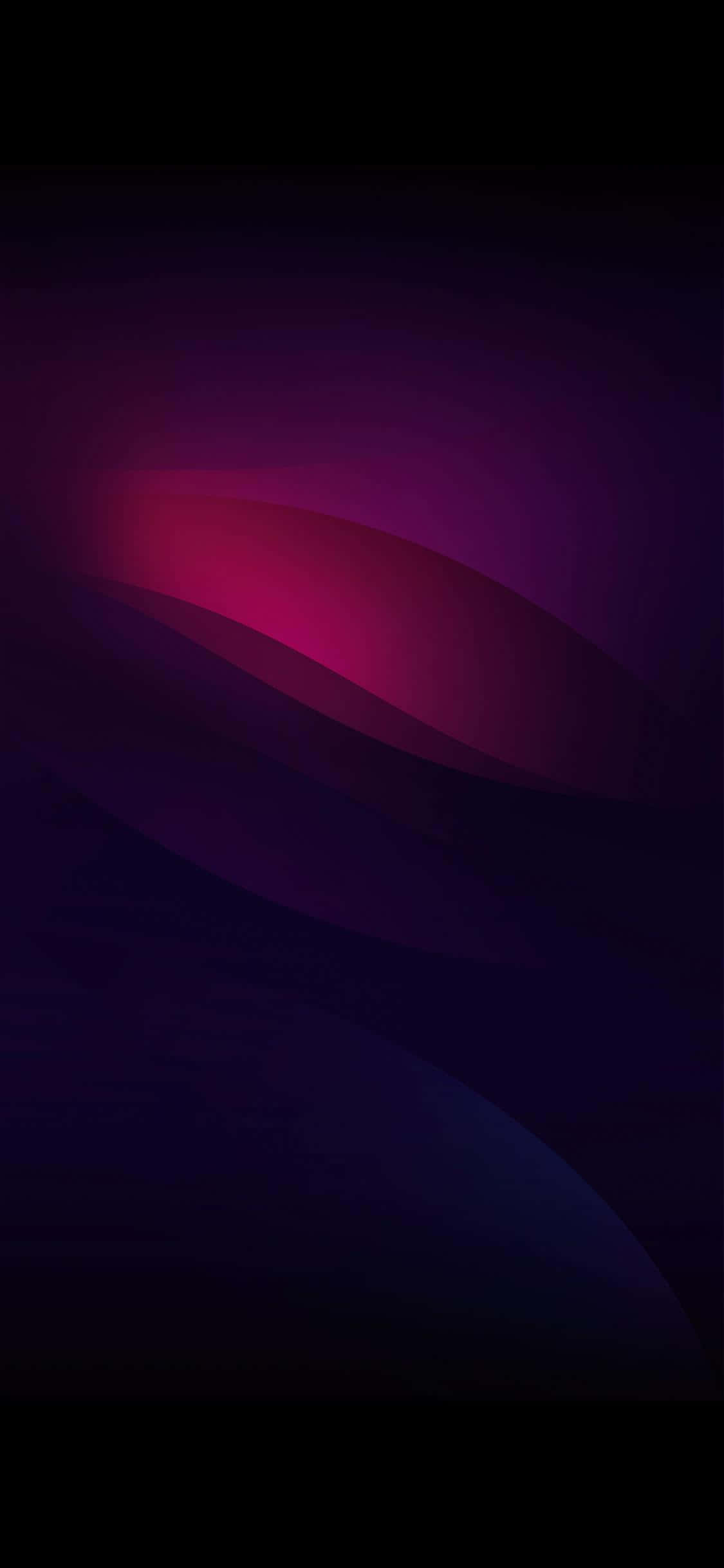 iPhone X Abstract Purple Light Wallpaper