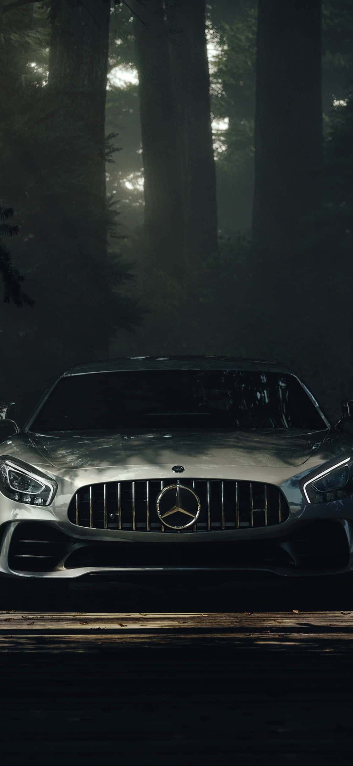 iPhone X Amg Gt-r Background AMG GT May Sinag ng Araw Wallpaper