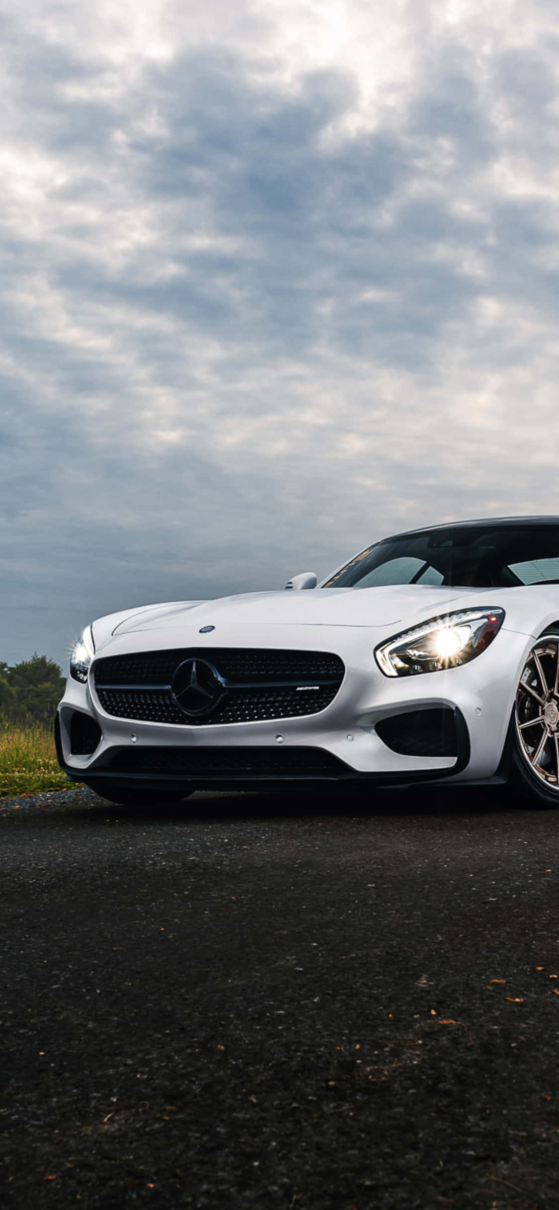iPhone X Amg Gt-r Background Puti 2017 AMG GT Wallpaper