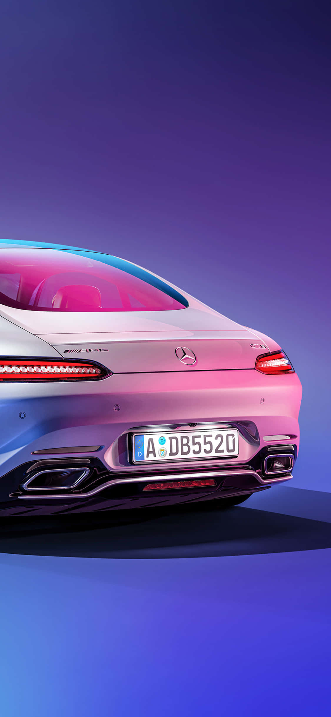 iPhone X Amg Gt-r Background White Trunk AMG GT Wallpaper