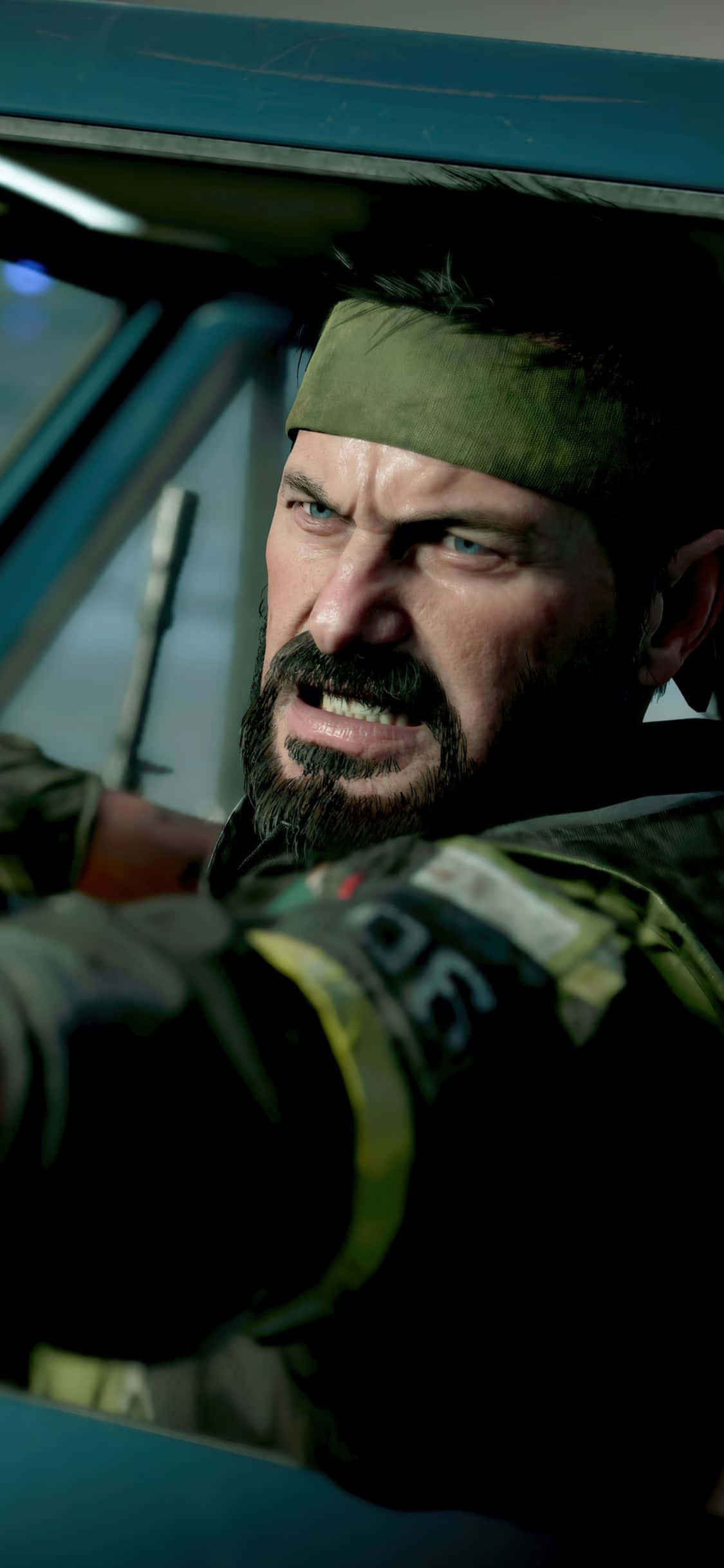 iPhone X Call Of Duty Black Ops Cold War Background Frank Woods Wallpaper
