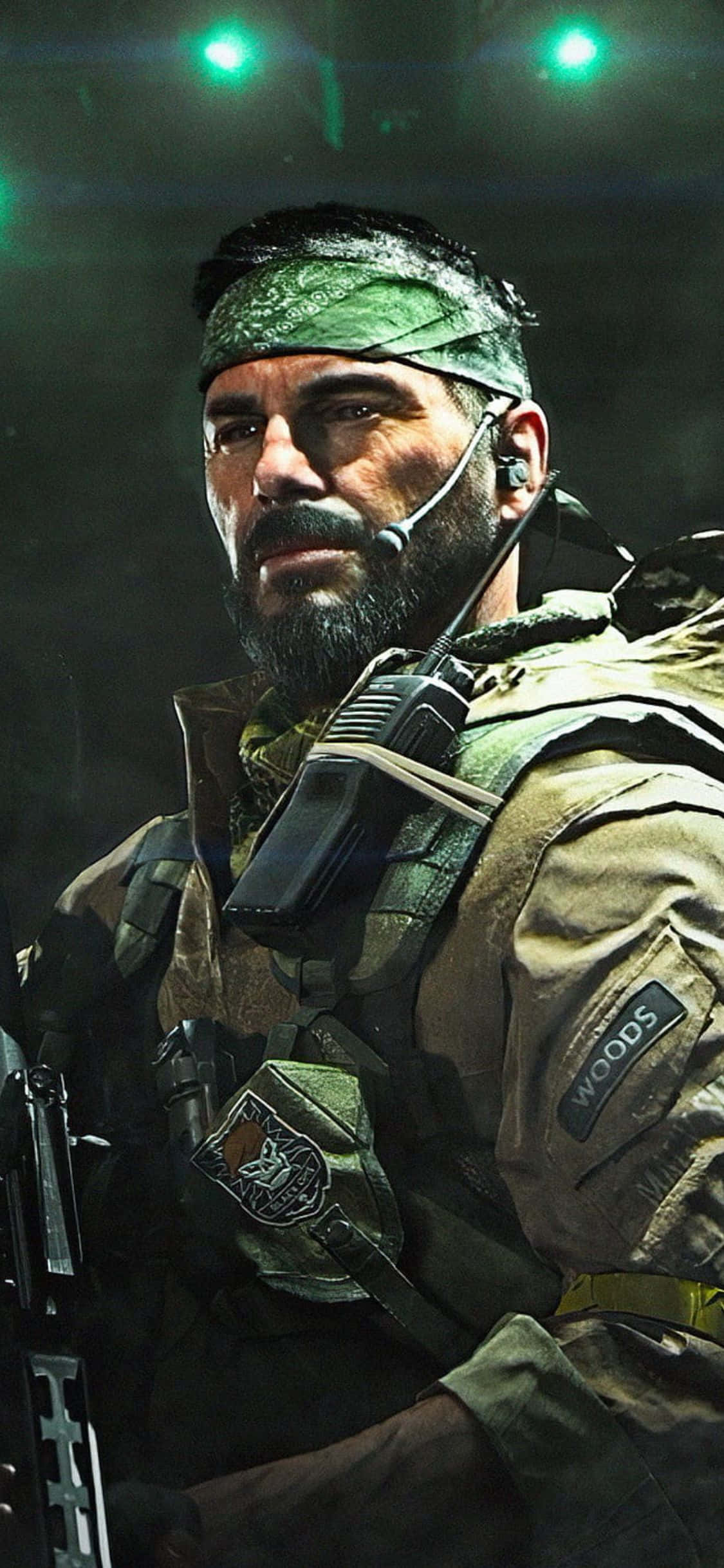 iPhone X Call Of Duty Black Ops Cold War Background Frank Woods Wallpaper