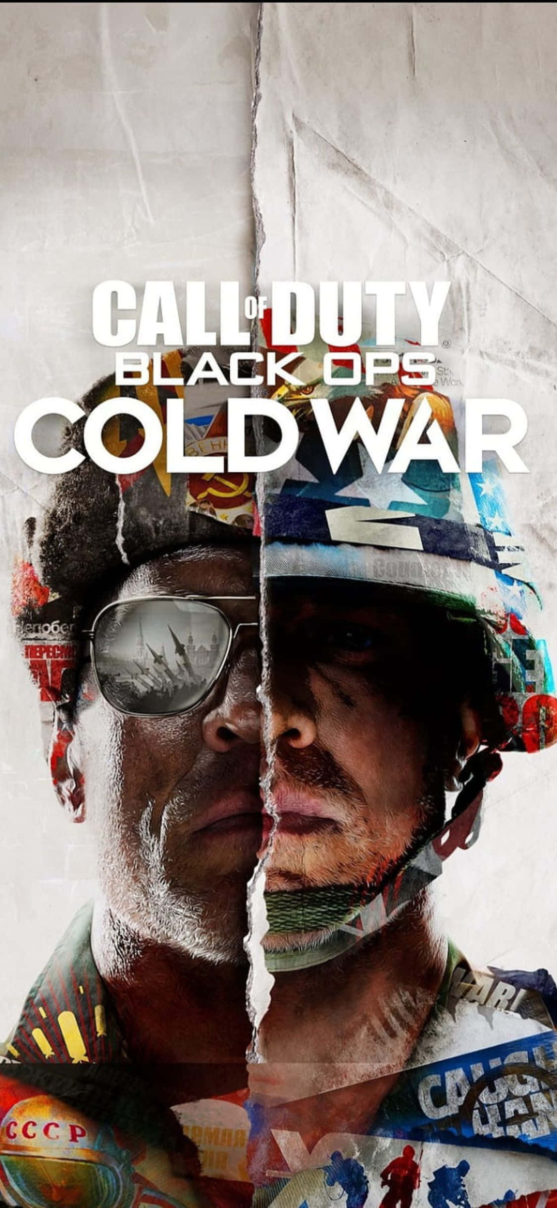 iPhone X Call Of Duty Black Ops Cold War Background Game Cover Wallpaper